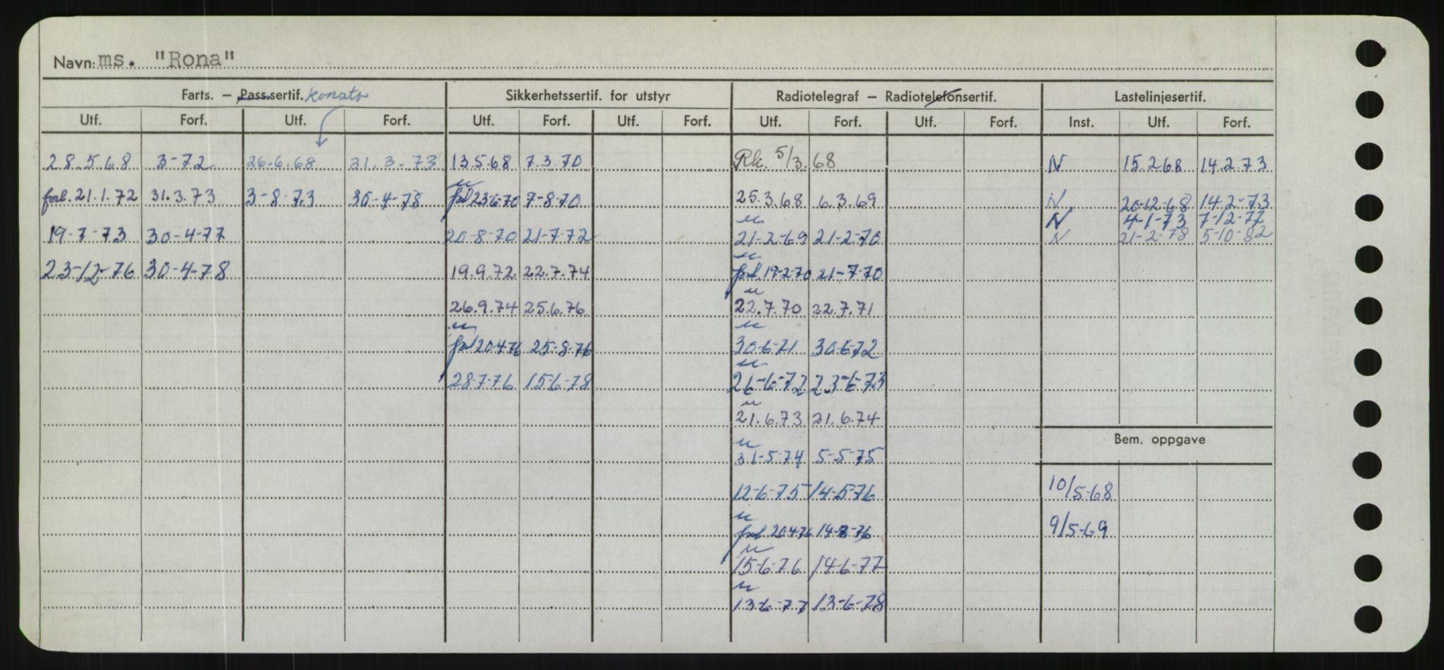 Sjøfartsdirektoratet med forløpere, Skipsmålingen, AV/RA-S-1627/H/Hd/L0031: Fartøy, Rju-Sam, p. 110