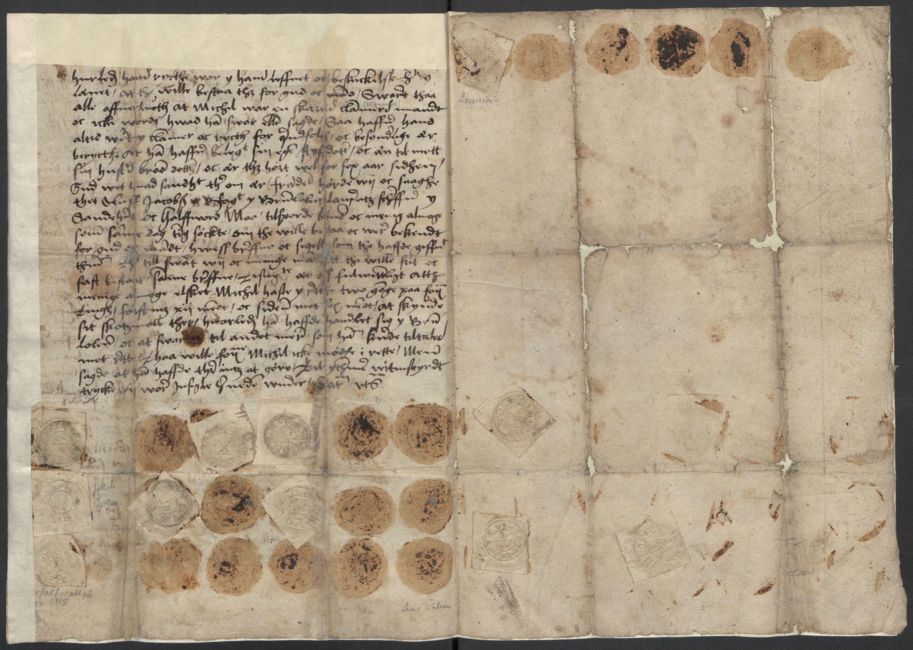 Riksarkivets diplomsamling, AV/RA-EA-5965/F02/L0076: Dokumenter, 1572-1573, p. 19