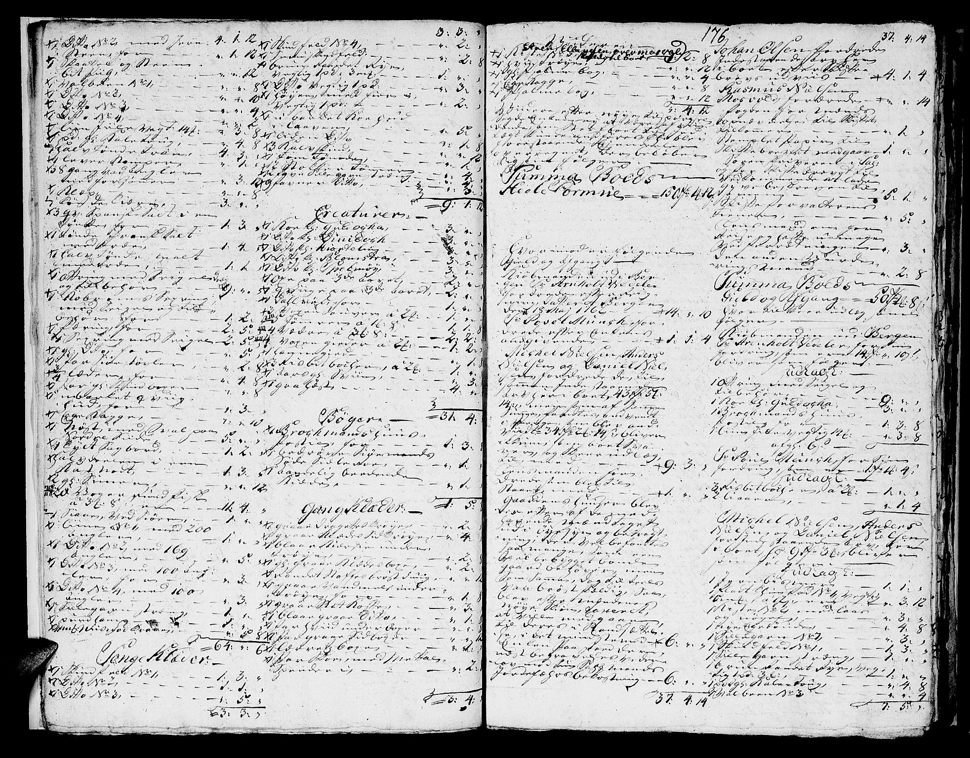 Helgeland sorenskriveri, AV/SAT-A-0004/3/3A/L0051: Konseptprotokoll 36, 1762, p. 175b-176a
