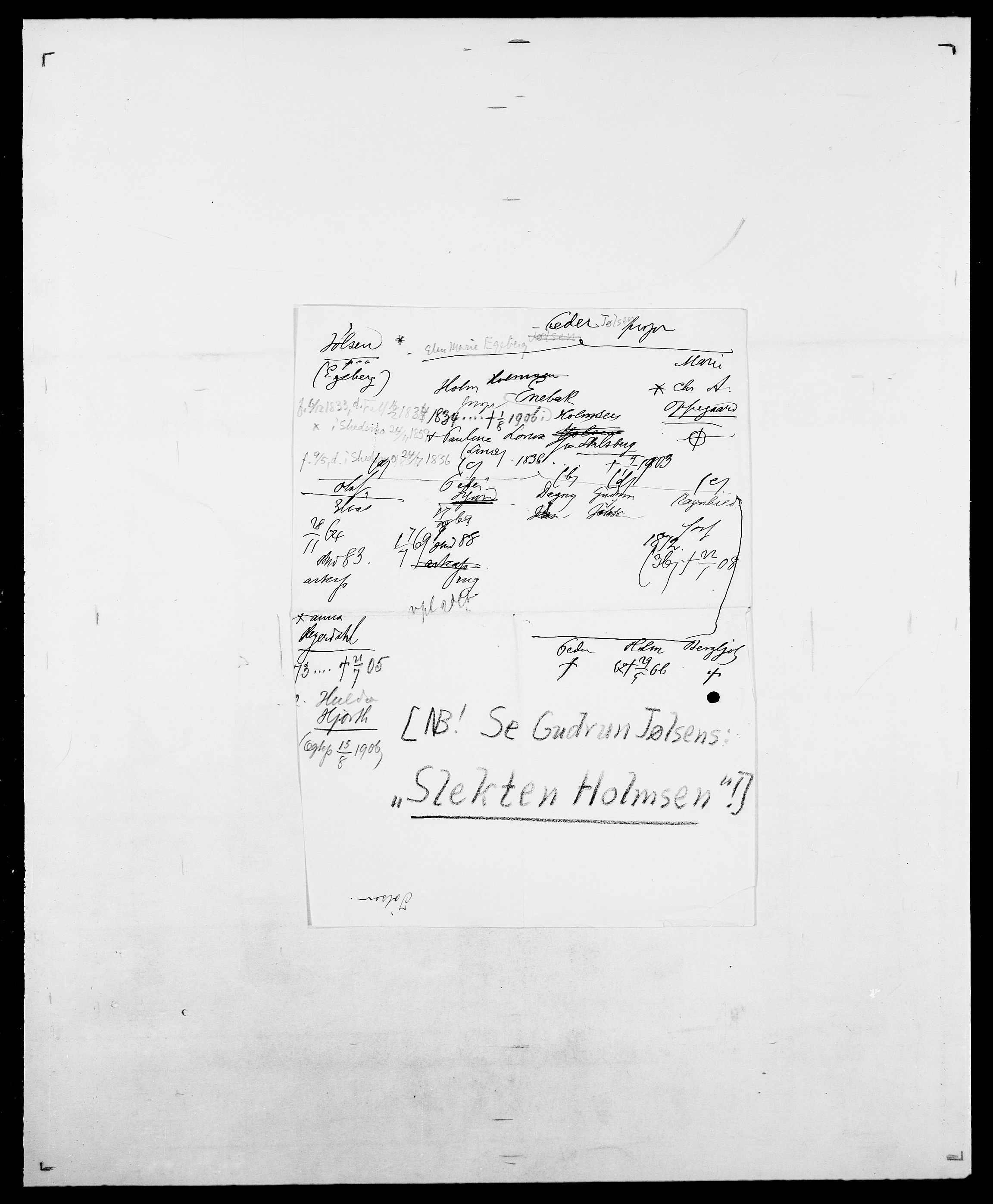 Delgobe, Charles Antoine - samling, SAO/PAO-0038/D/Da/L0020: Irgens - Kjøsterud, p. 271