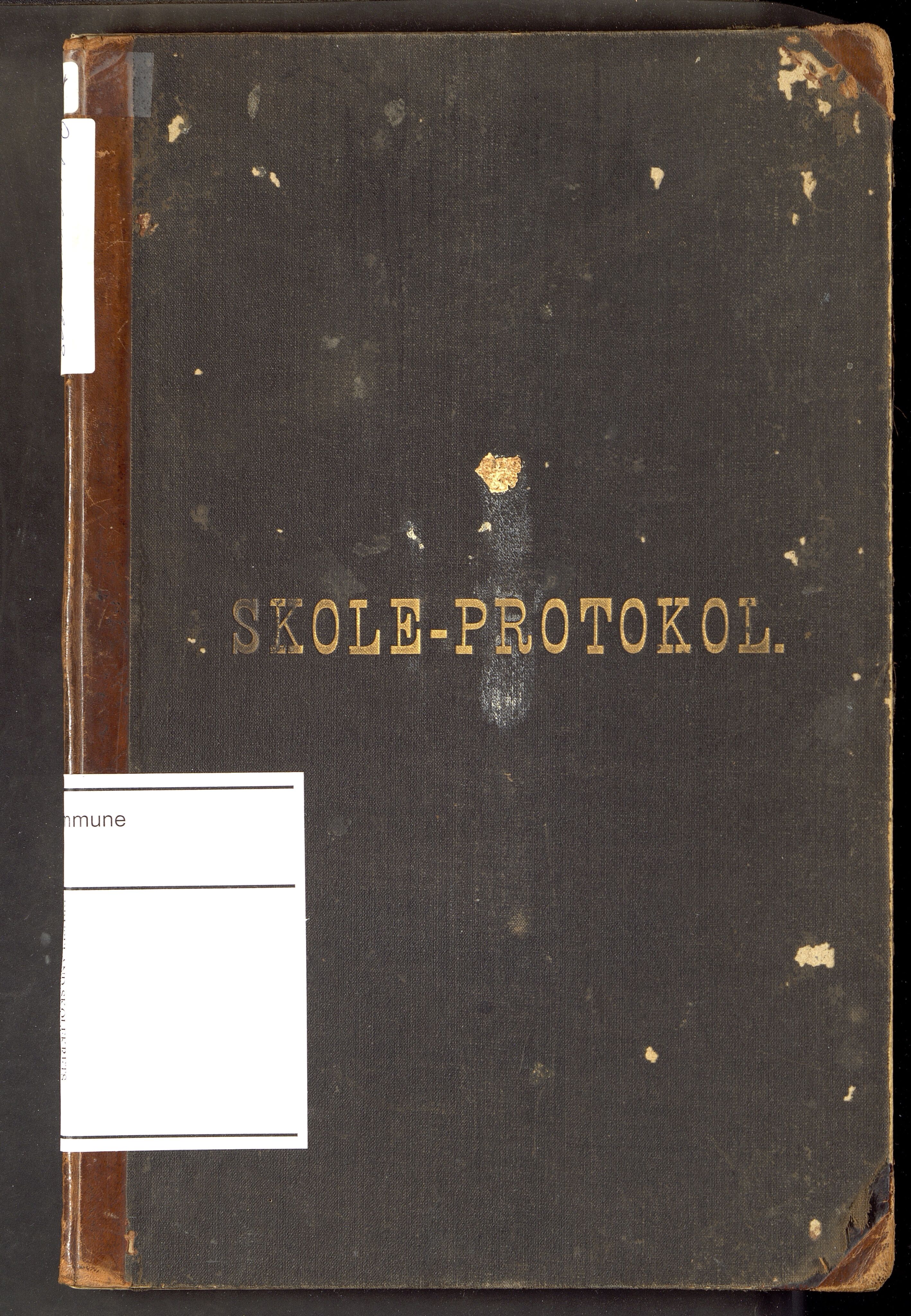 Lyngdal kommune - Bruseland Skolekrets, ARKSOR/1032LG558/H/L0003: Skoleprotokoll, 1894-1903