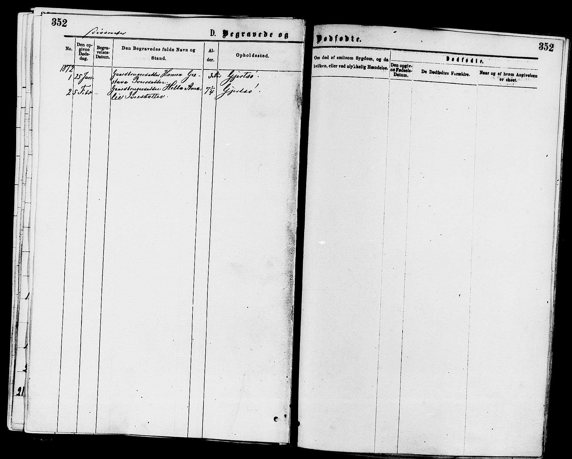 Stokke kirkebøker, SAKO/A-320/F/Fa/L0009: Parish register (official) no. I 9, 1872-1883, p. 352