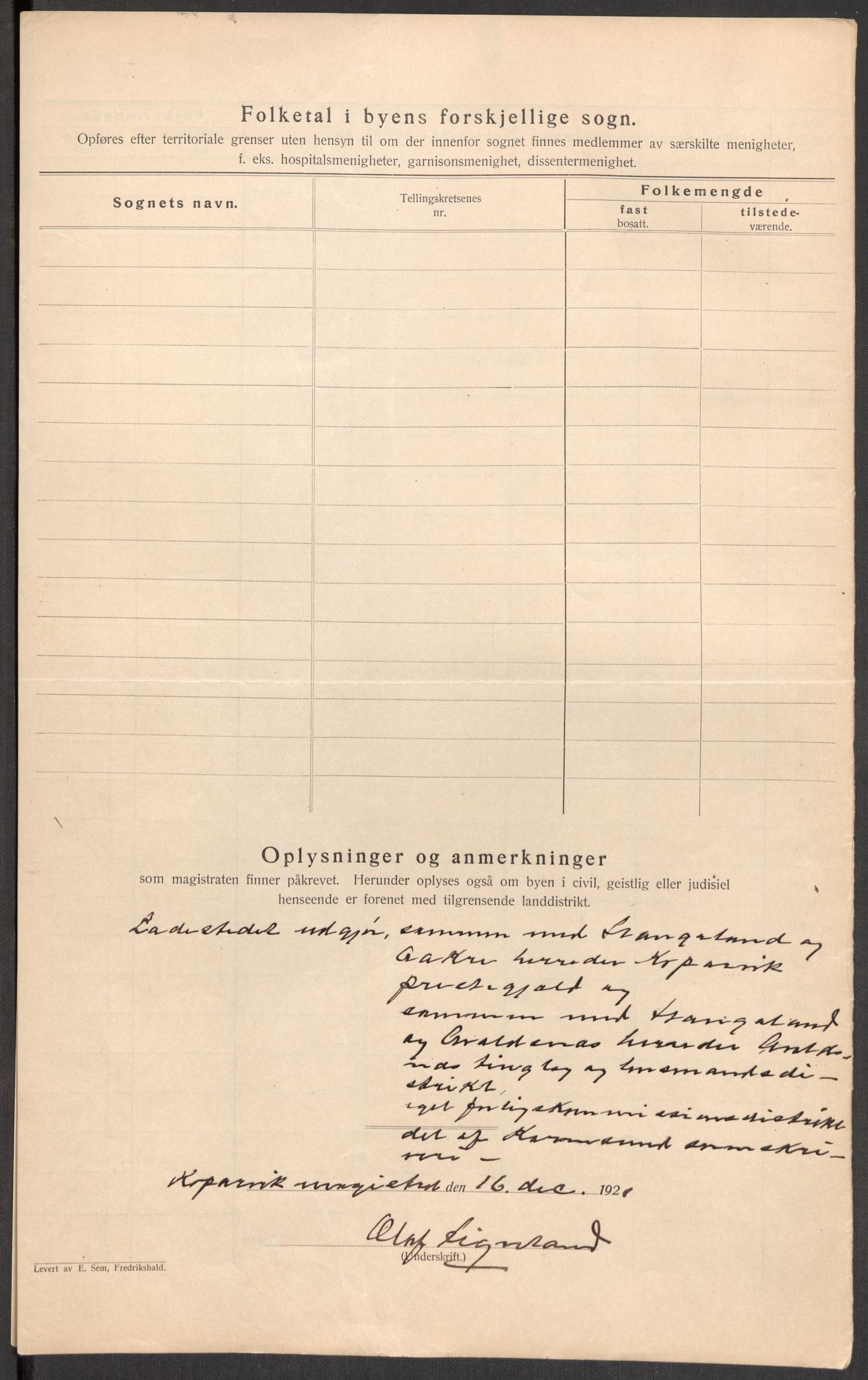 SAST, 1920 census for Kopervik, 1920, p. 4