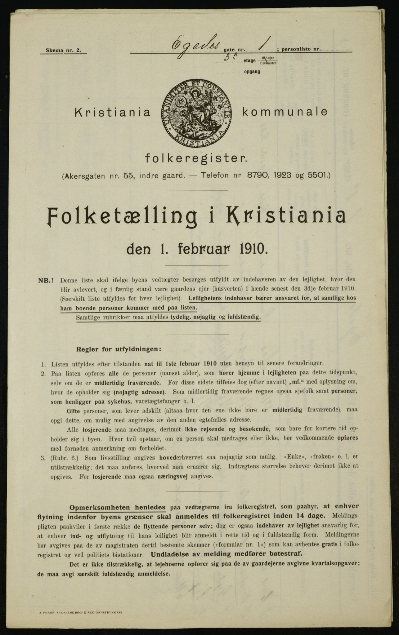 OBA, Municipal Census 1910 for Kristiania, 1910, p. 17793