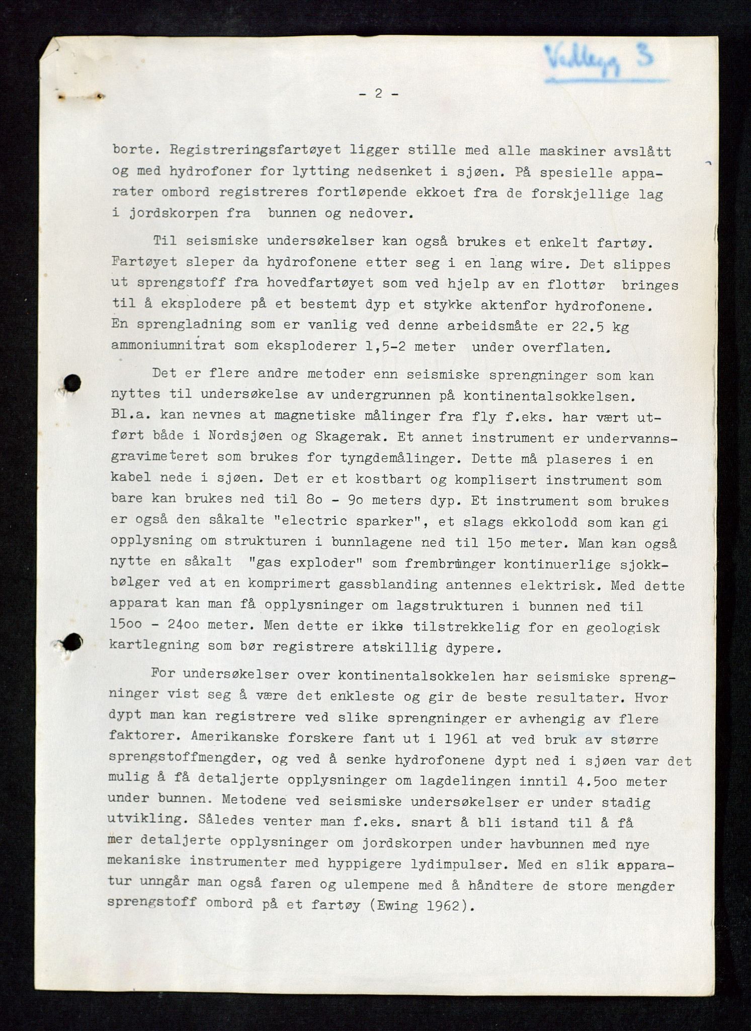 Industridepartementet, Oljekontoret, AV/SAST-A-101348/Db/L0006: Seismiske undersøkelser, 1964-1972, p. 21