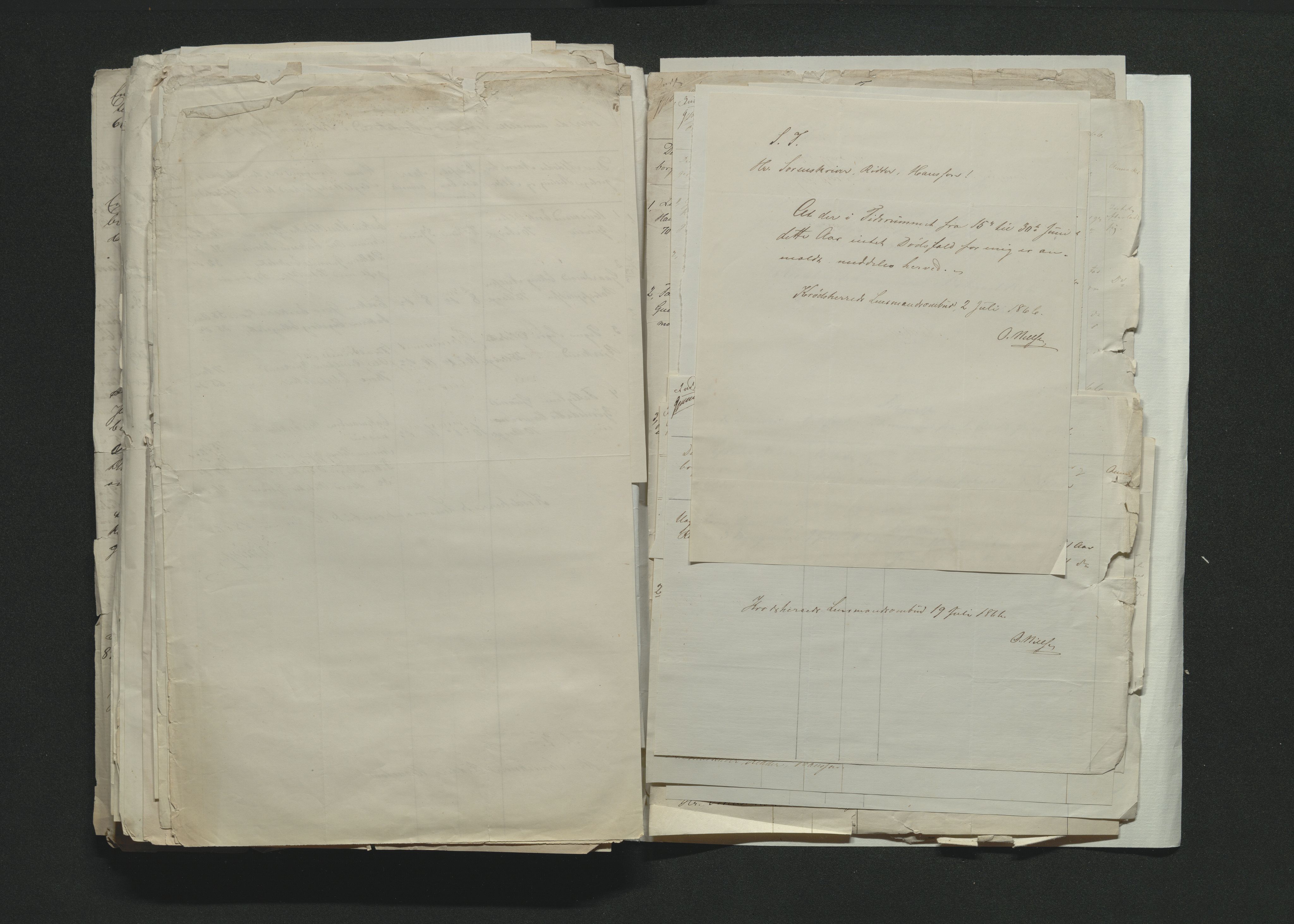 Eiker, Modum og Sigdal sorenskriveri, AV/SAKO-A-123/H/Ha/Hab/L0012: Dødsfallsmeldinger, 1866-1869, p. 152