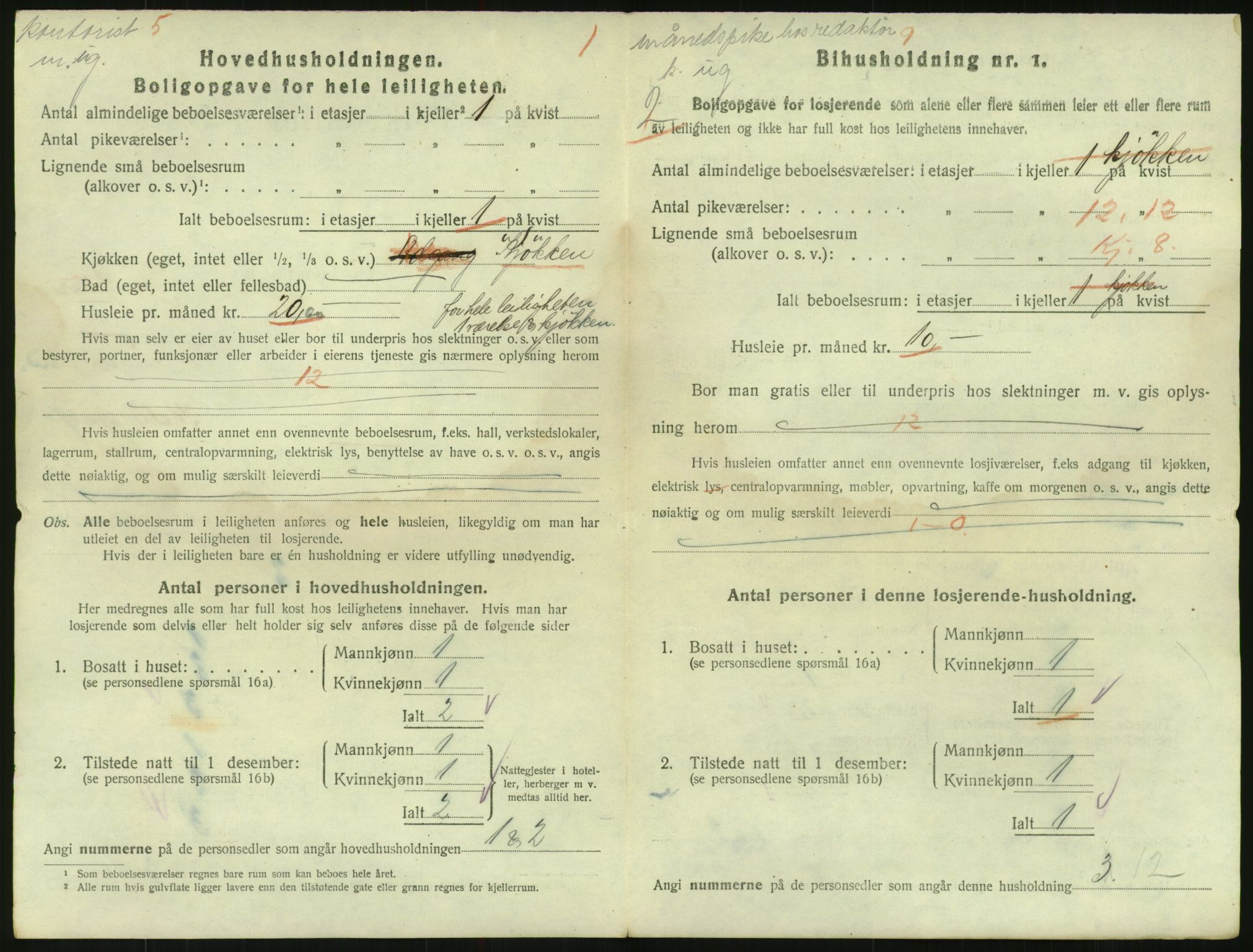 SAO, 1920 census for Kristiania, 1920, p. 29265