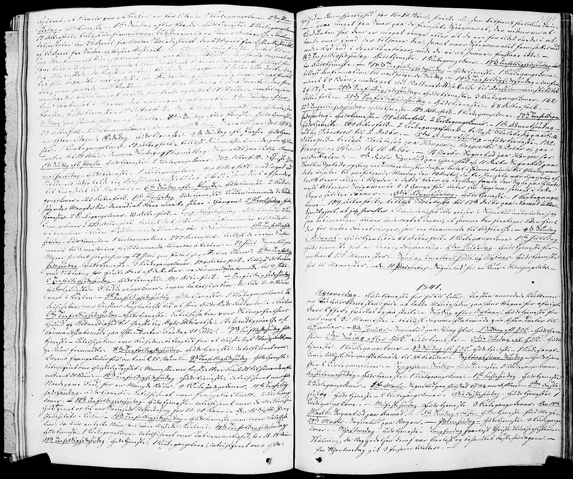 Skiptvet prestekontor Kirkebøker, AV/SAO-A-20009/F/Fa/L0006: Parish register (official) no. 6, 1839-1860, p. 349