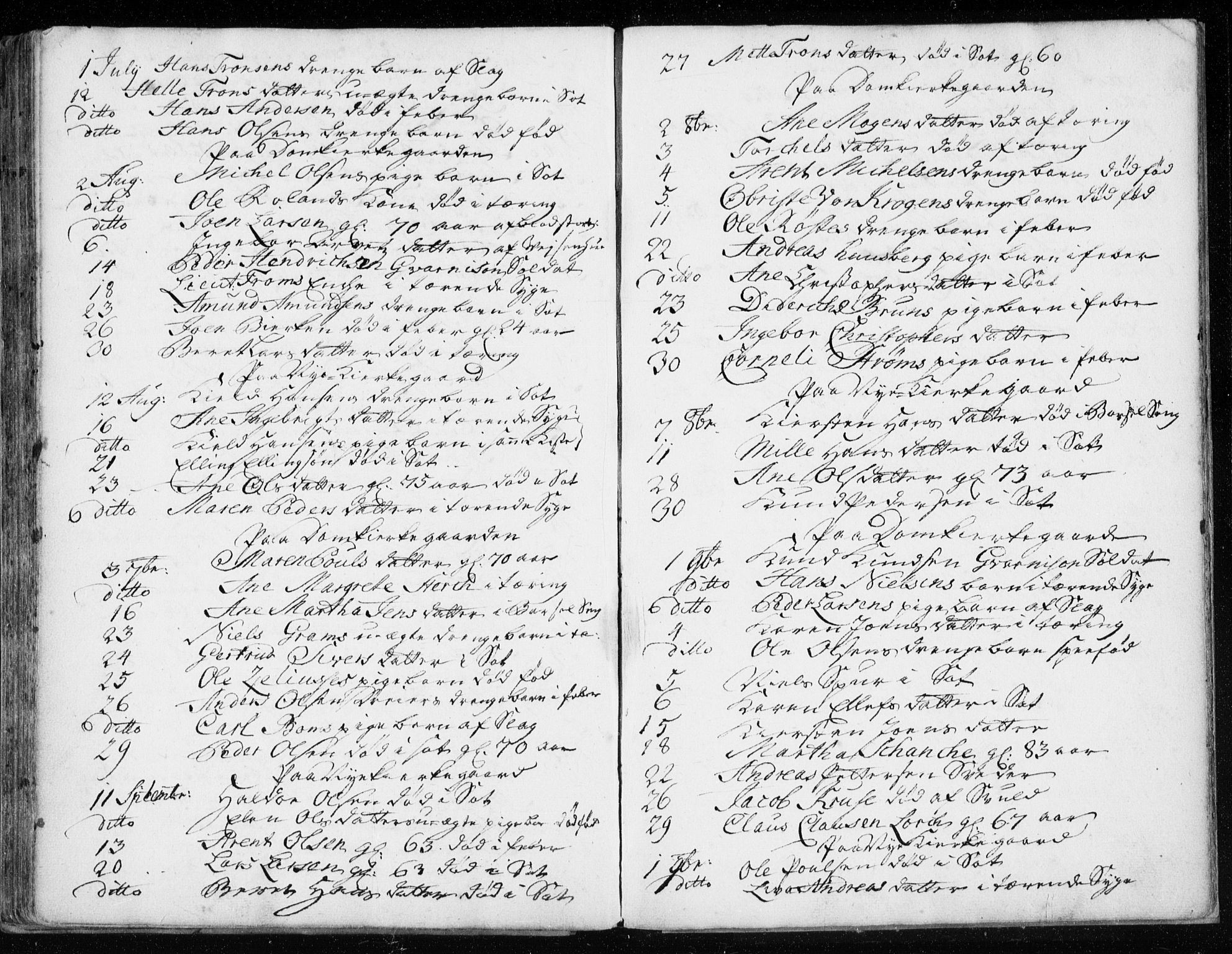 Ministerialprotokoller, klokkerbøker og fødselsregistre - Sør-Trøndelag, SAT/A-1456/601/L0037: Parish register (official) no. 601A05, 1729-1761