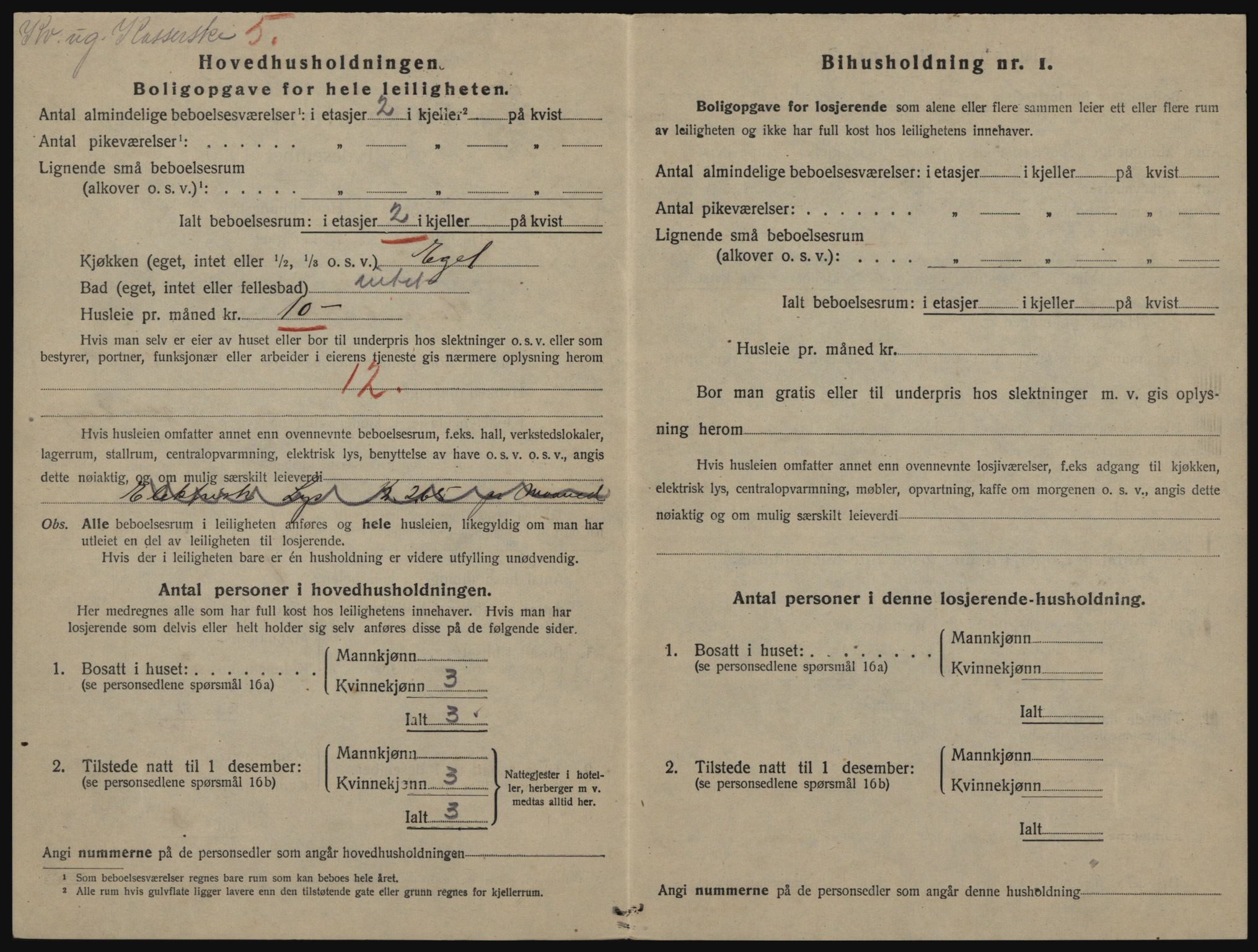 SAO, 1920 census for Drøbak, 1920, p. 836