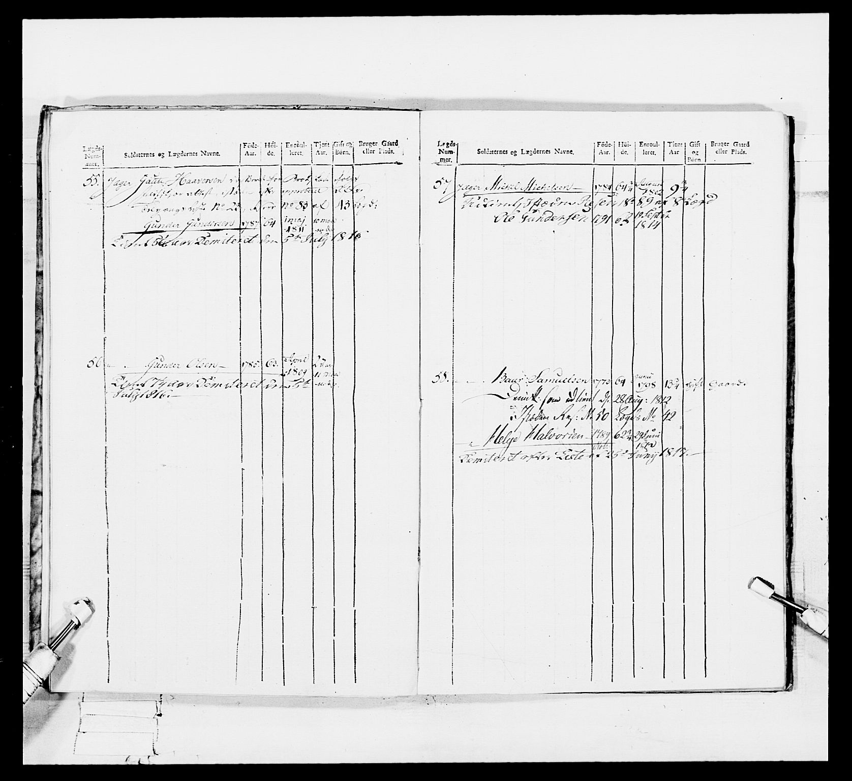 Generalitets- og kommissariatskollegiet, Det kongelige norske kommissariatskollegium, AV/RA-EA-5420/E/Eh/L0113: Vesterlenske nasjonale infanteriregiment, 1812, p. 502