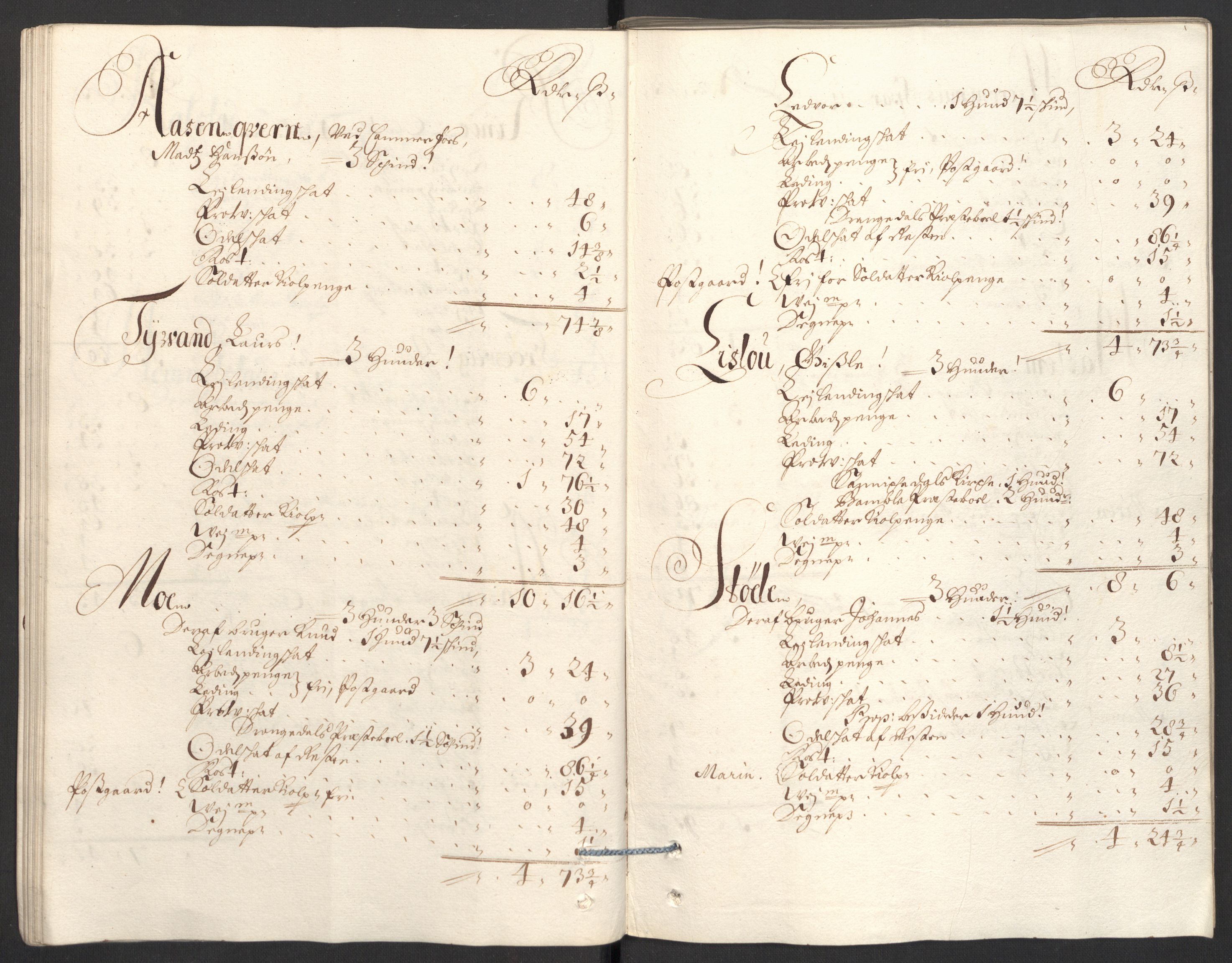 Rentekammeret inntil 1814, Reviderte regnskaper, Fogderegnskap, AV/RA-EA-4092/R36/L2099: Fogderegnskap Øvre og Nedre Telemark og Bamble, 1698, p. 76