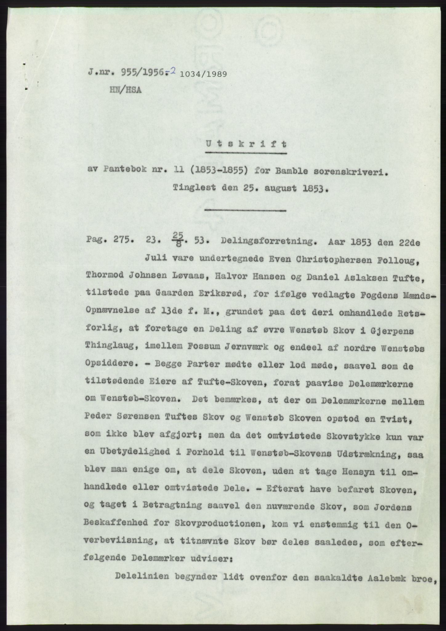 Statsarkivet i Kongsberg, SAKO/A-0001, 1956, p. 215