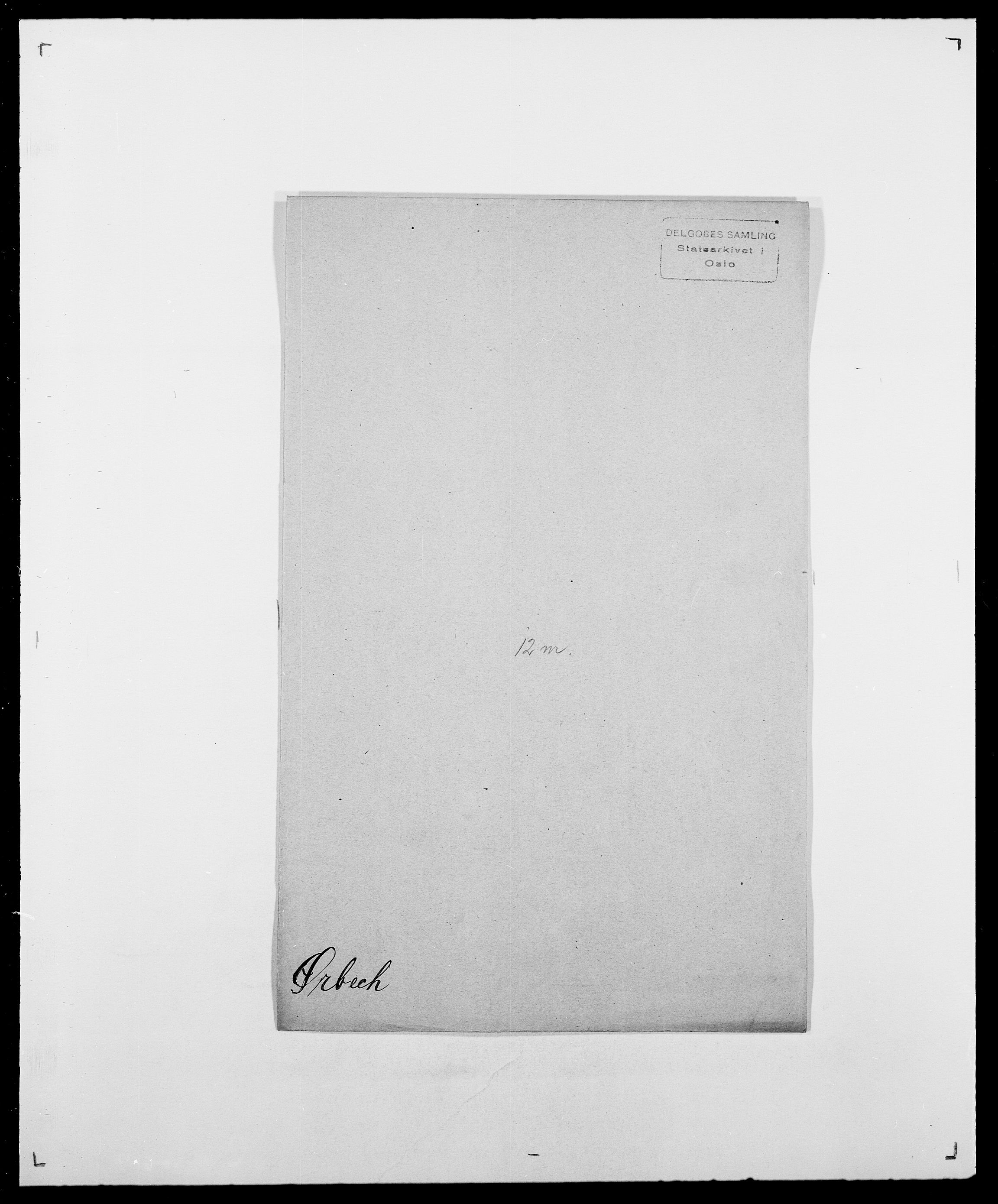 Delgobe, Charles Antoine - samling, SAO/PAO-0038/D/Da/L0043: Wulfsberg - v. Zanten, p. 295