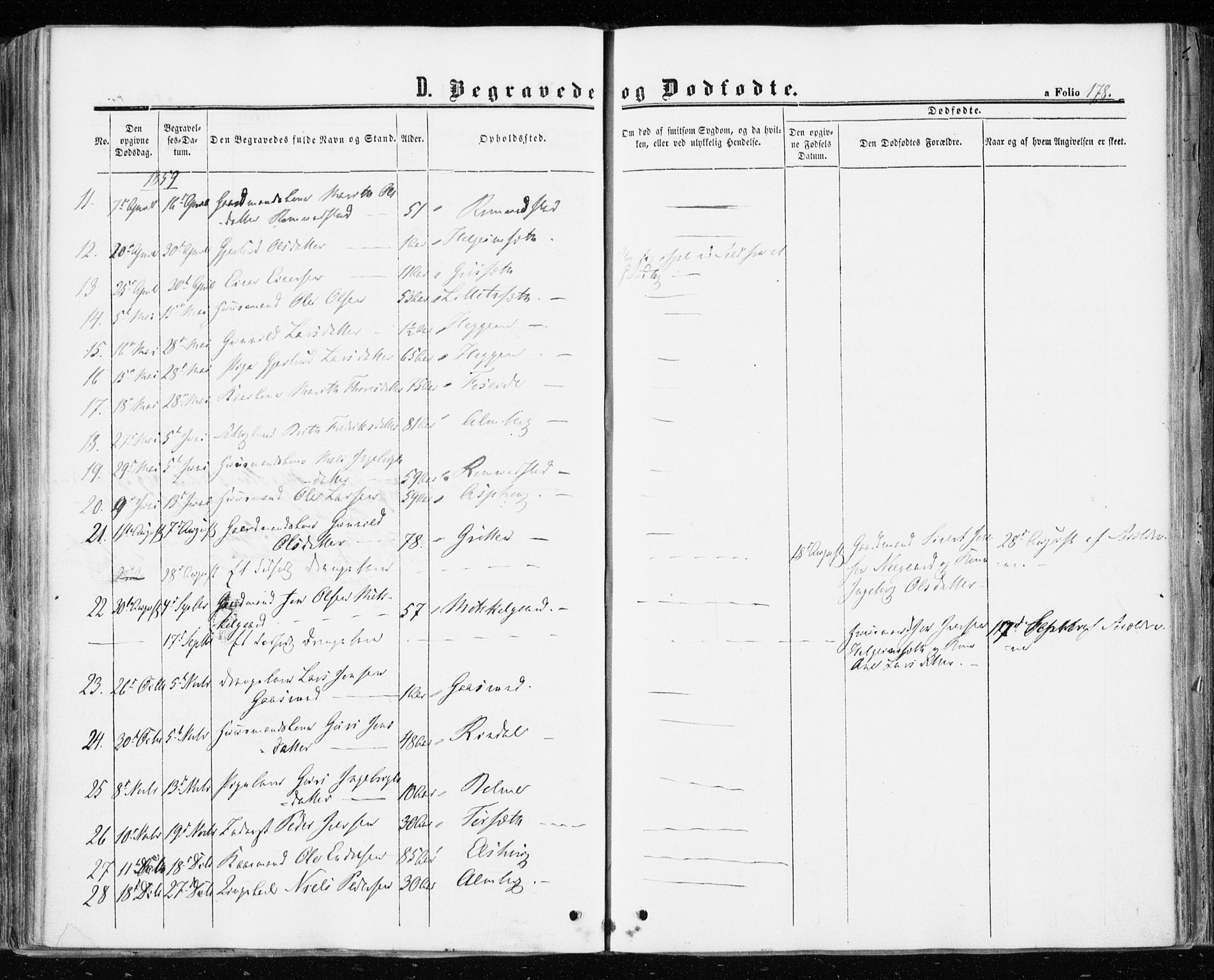 Ministerialprotokoller, klokkerbøker og fødselsregistre - Møre og Romsdal, AV/SAT-A-1454/598/L1067: Parish register (official) no. 598A01, 1858-1871, p. 178