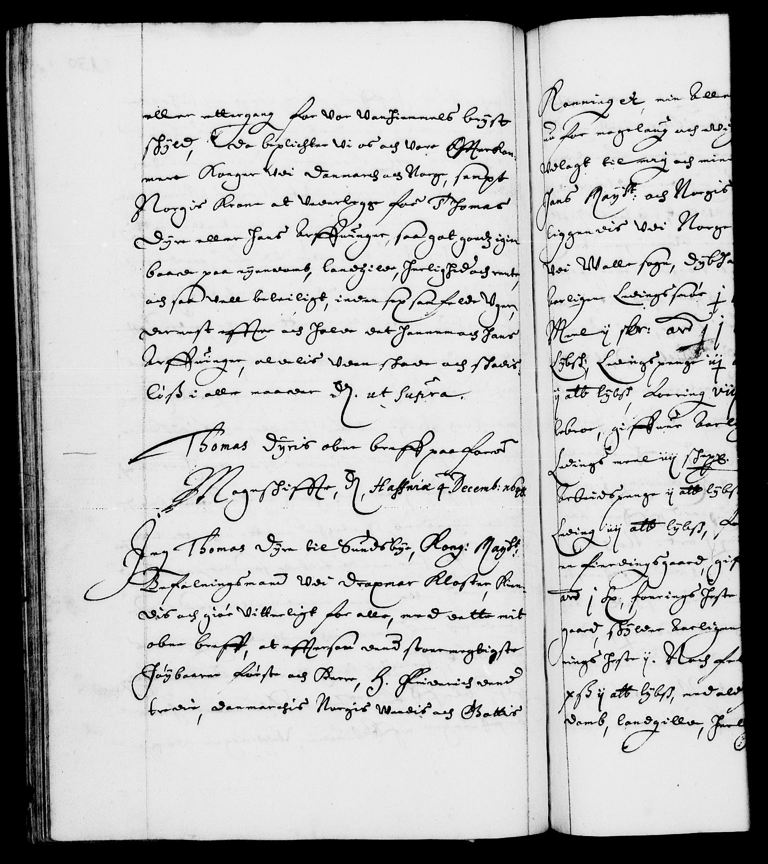 Danske Kanselli 1572-1799, RA/EA-3023/F/Fc/Fca/Fcaa/L0007: Norske registre (mikrofilm), 1648-1650, p. 130b
