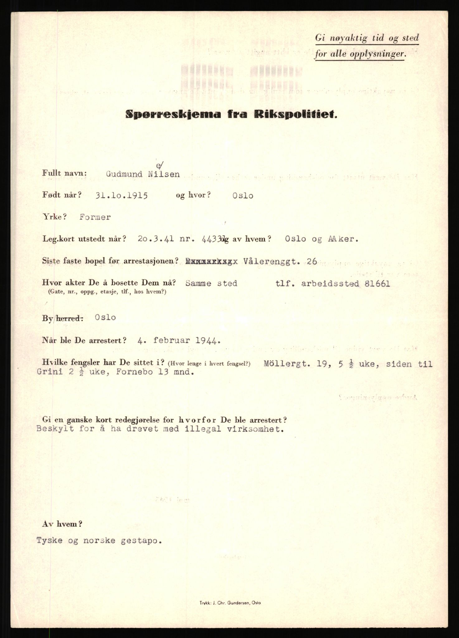 Rikspolitisjefen, AV/RA-S-1560/L/L0012: Mogensen, Øivind - Noraas, Lars, 1940-1945, p. 625