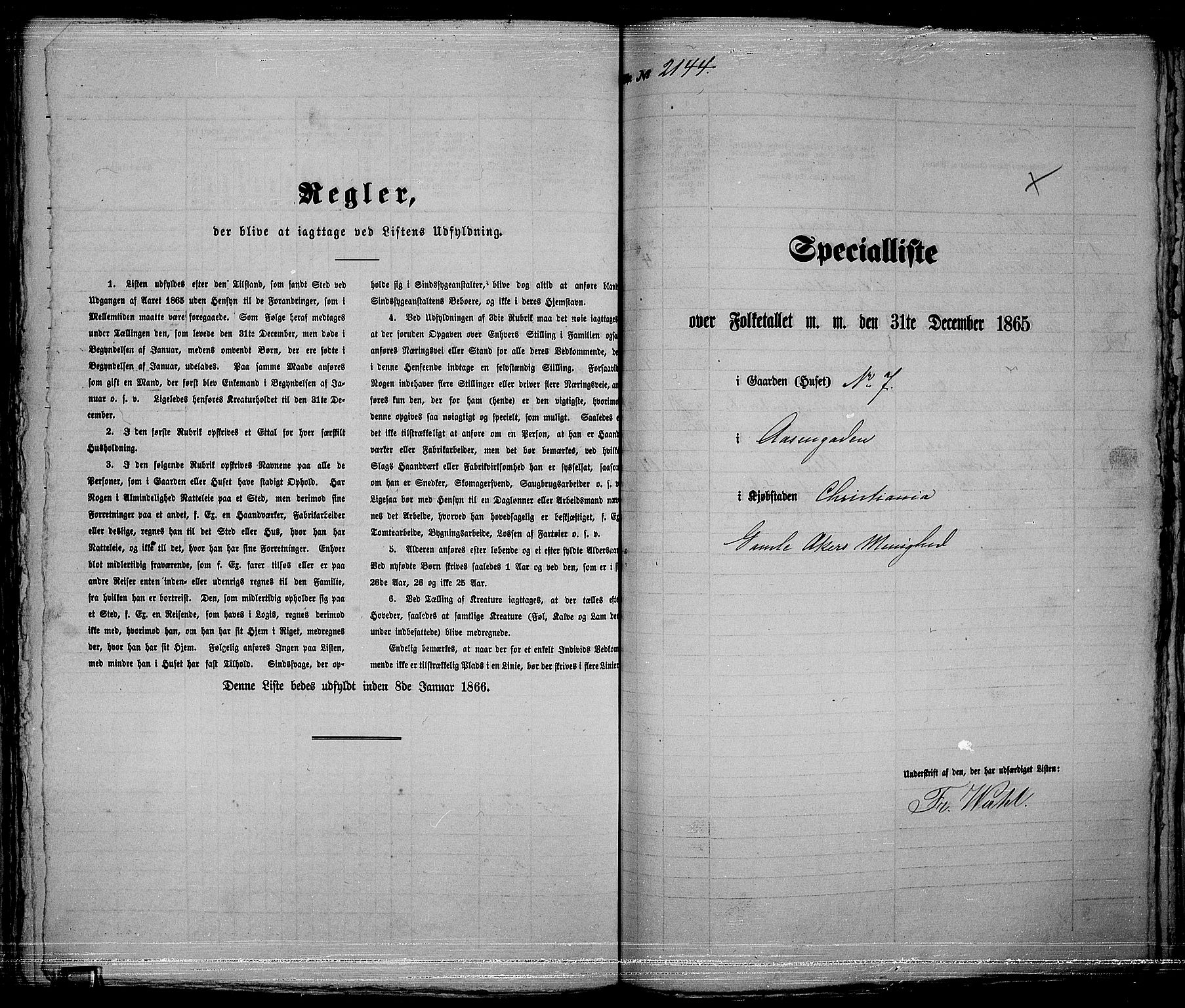 RA, 1865 census for Kristiania, 1865, p. 4784