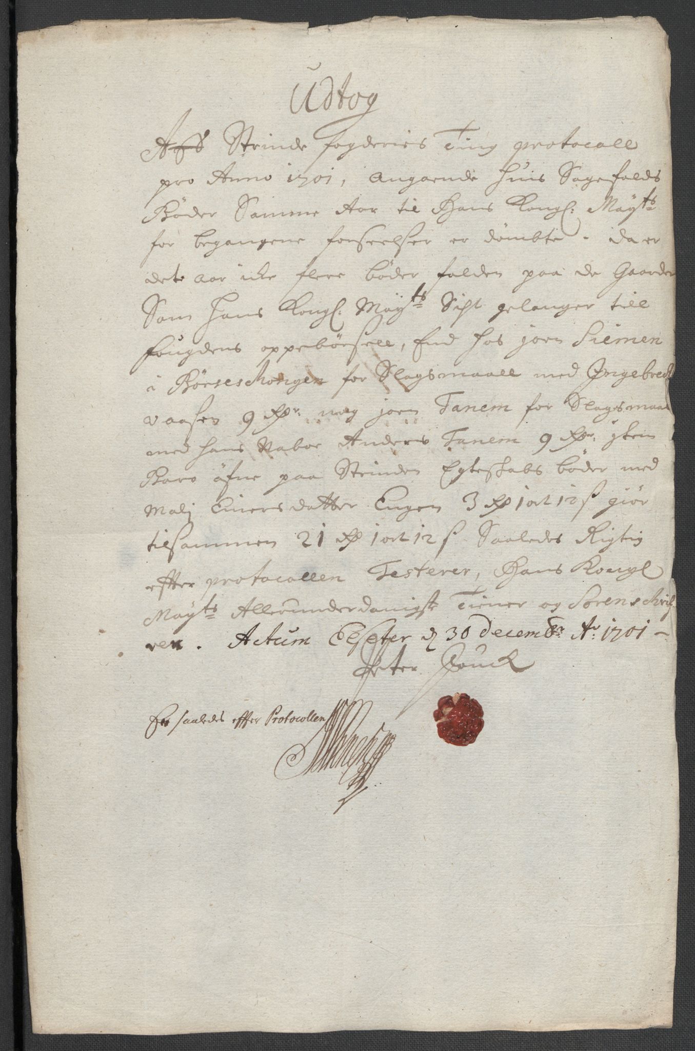 Rentekammeret inntil 1814, Reviderte regnskaper, Fogderegnskap, AV/RA-EA-4092/R61/L4108: Fogderegnskap Strinda og Selbu, 1701-1703, p. 25