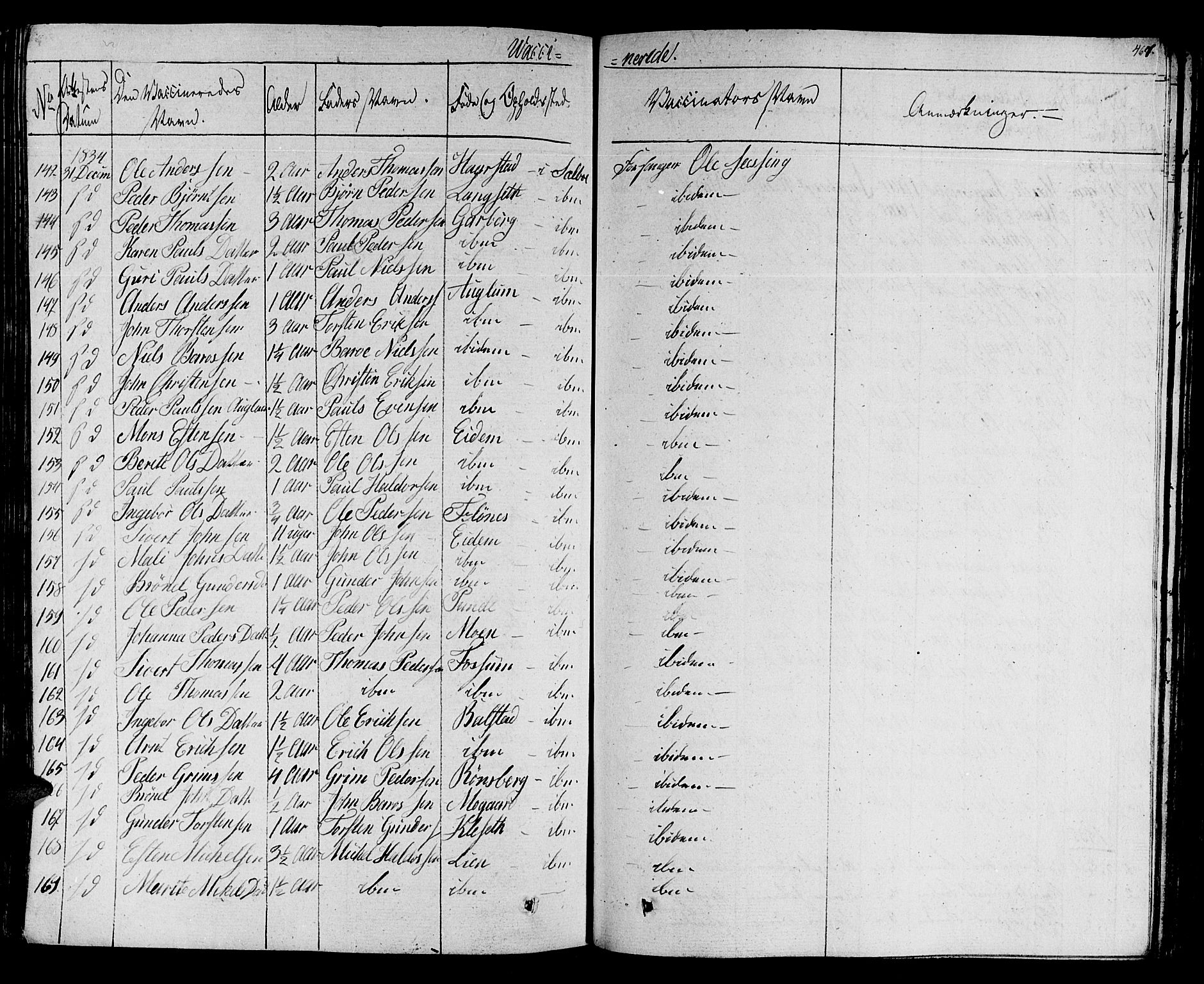 Ministerialprotokoller, klokkerbøker og fødselsregistre - Sør-Trøndelag, SAT/A-1456/695/L1143: Parish register (official) no. 695A05 /1, 1824-1842, p. 467