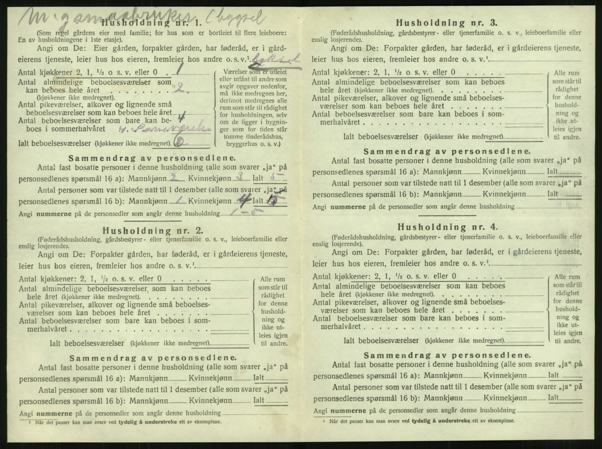 SAT, 1920 census for Tjøtta, 1920, p. 686