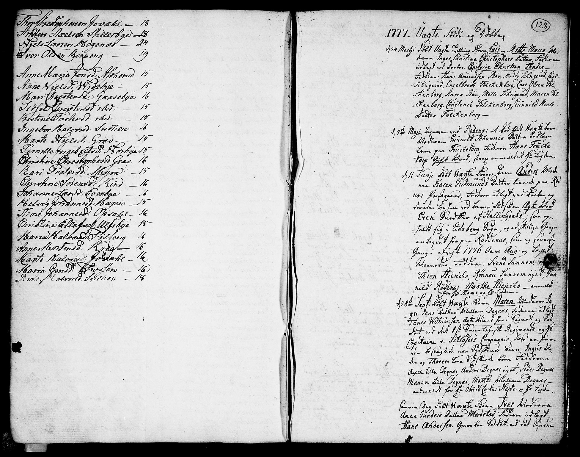 Rødenes prestekontor Kirkebøker, SAO/A-2005/F/Fa/L0003: Parish register (official) no. I 3, 1777-1814, p. 128