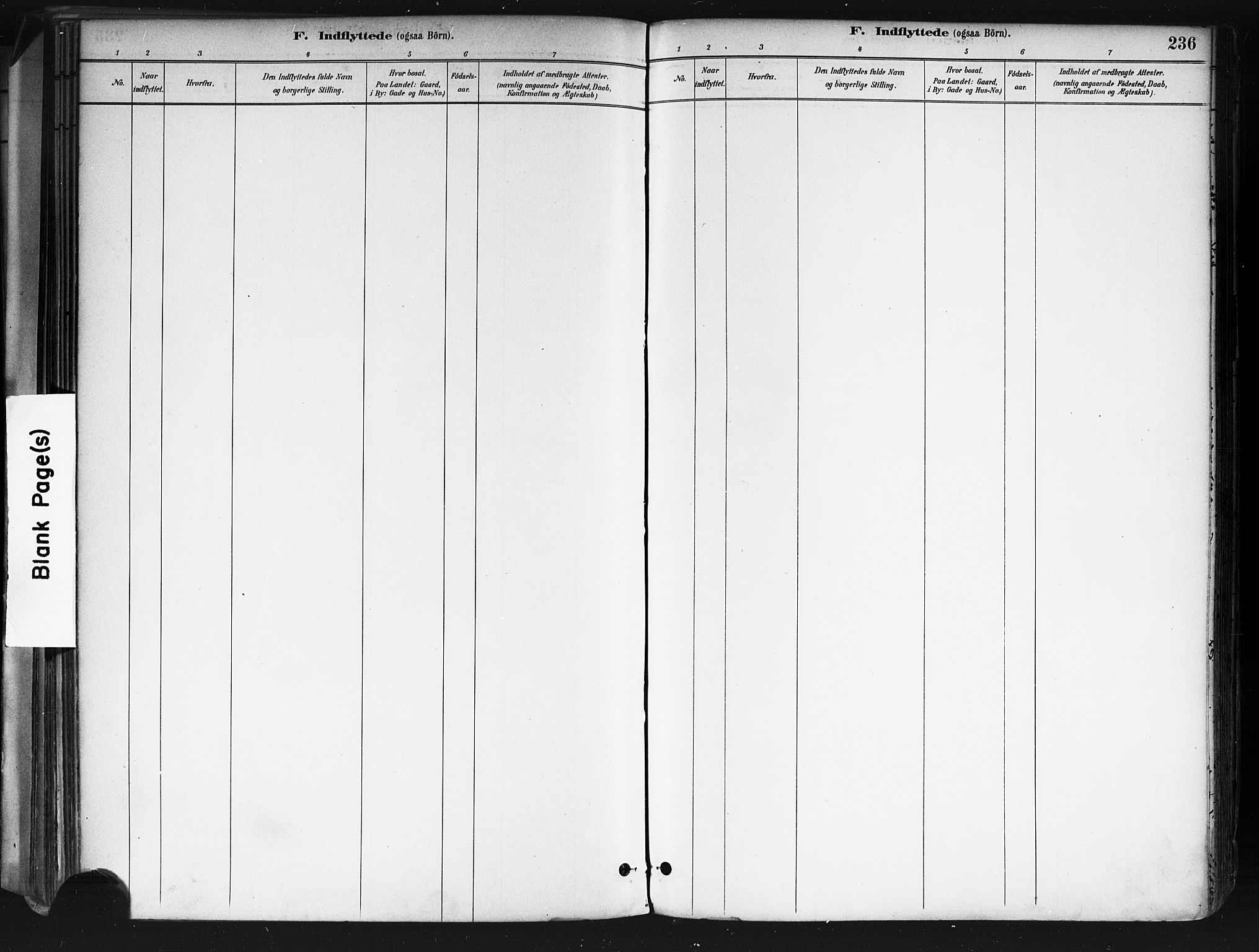 Ås prestekontor Kirkebøker, AV/SAO-A-10894/F/Fa/L0009: Parish register (official) no. I 9, 1881-1900, p. 236