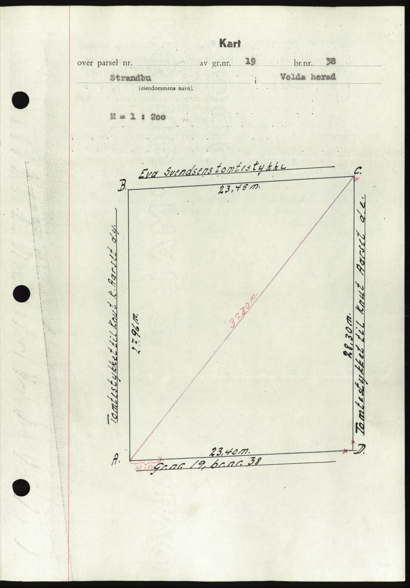 Søre Sunnmøre sorenskriveri, AV/SAT-A-4122/1/2/2C/L0082: Mortgage book no. 8A, 1948-1948, Diary no: : 865/1948