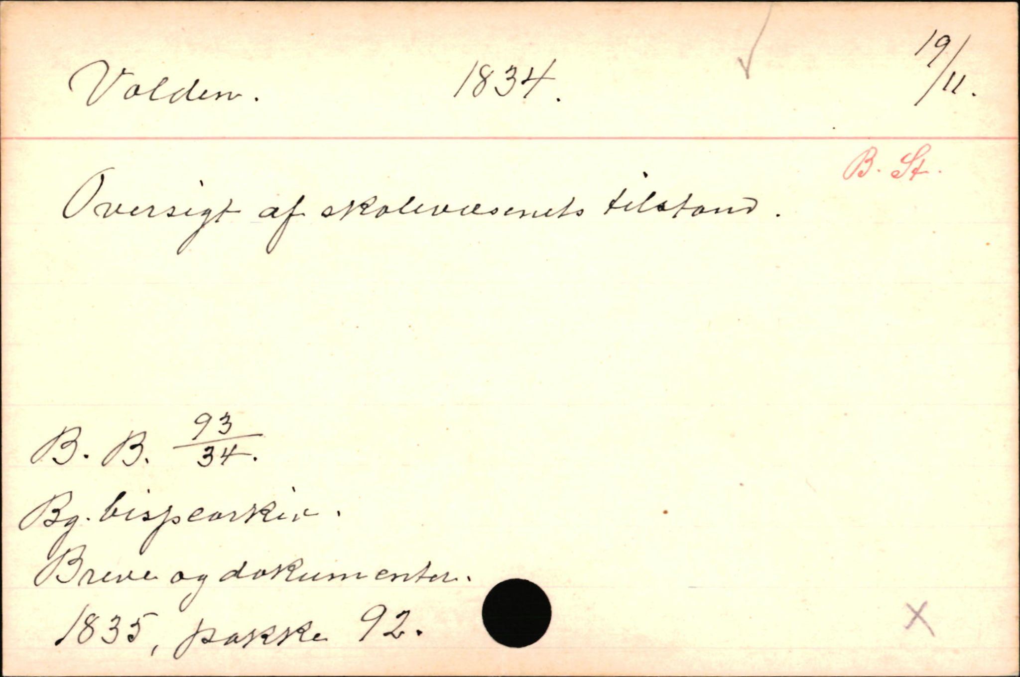 Haugen, Johannes - lærer, AV/SAB-SAB/PA-0036/01/L0001: Om klokkere og lærere, 1521-1904, p. 10738