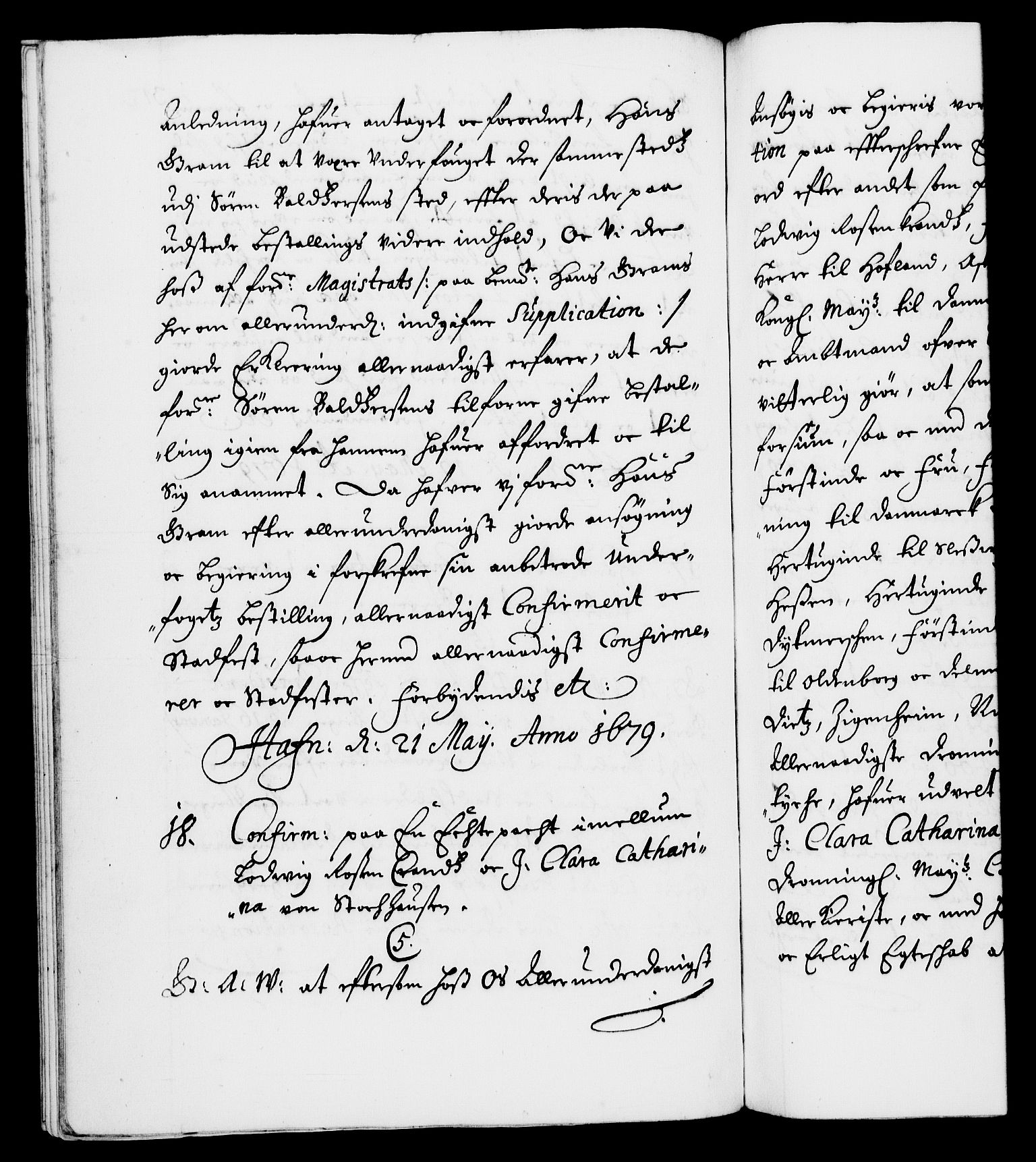 Danske Kanselli 1572-1799, RA/EA-3023/F/Fc/Fca/Fcaa/L0012: Norske registre (mikrofilm), 1674-1680, p. 312b