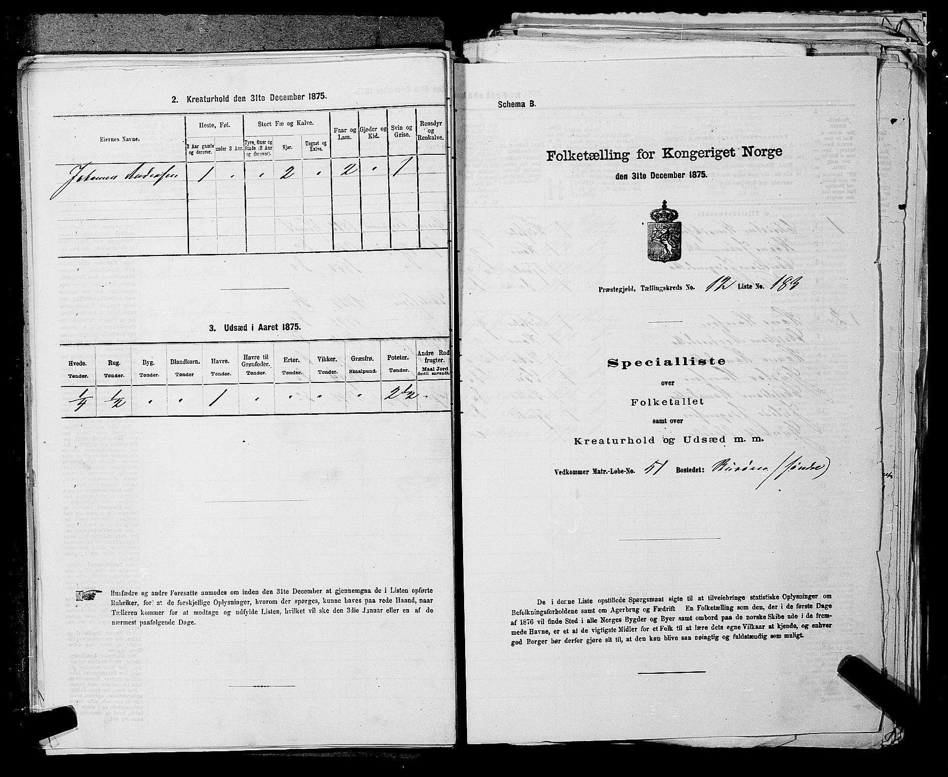 SAKO, 1875 census for 0722P Nøtterøy, 1875, p. 2842