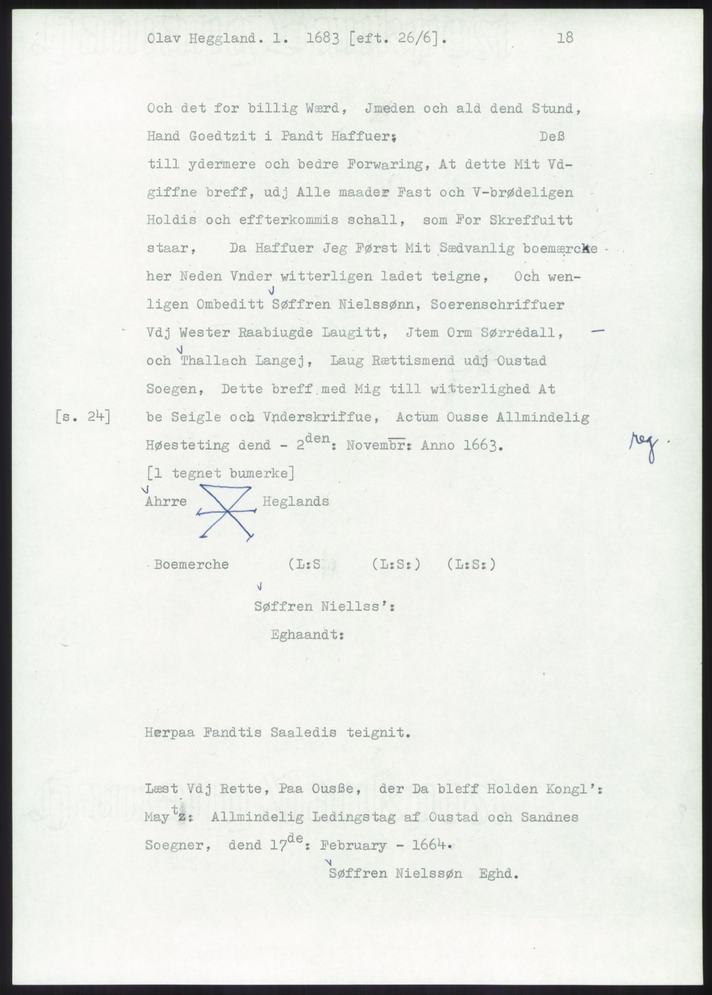 Samlinger til kildeutgivelse, Diplomavskriftsamlingen, AV/RA-EA-4053/H/Ha, p. 1525