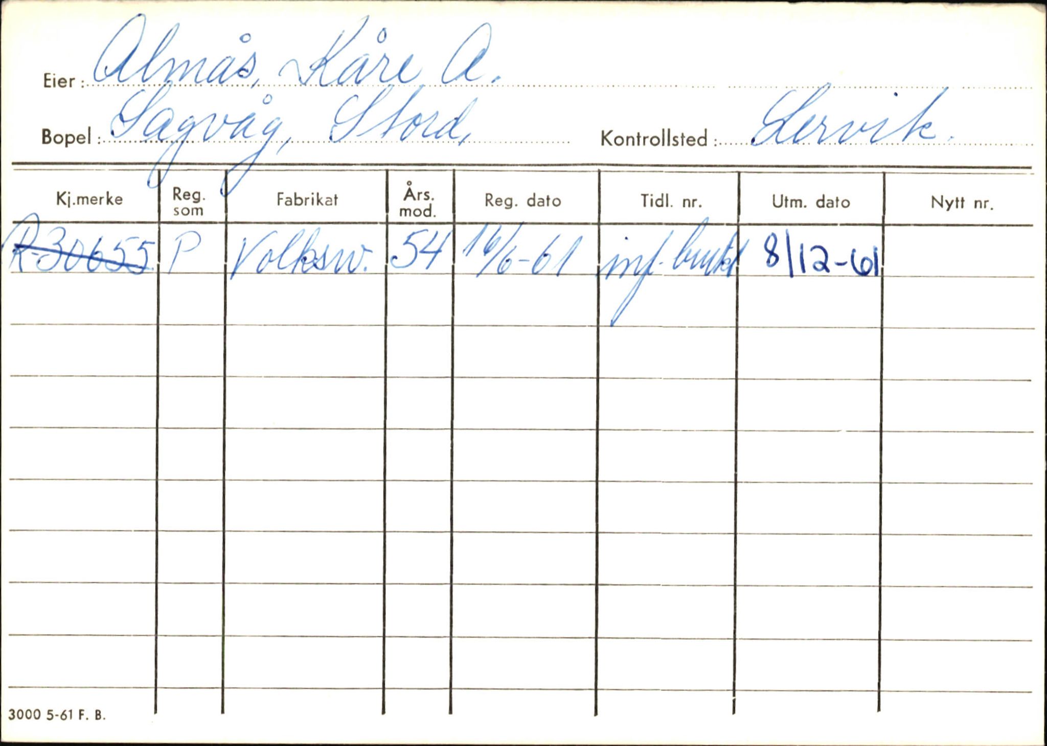 Statens vegvesen, Hordaland vegkontor, AV/SAB-A-5201/2/Ha/L0001: R-eierkort A, 1920-1971, p. 521