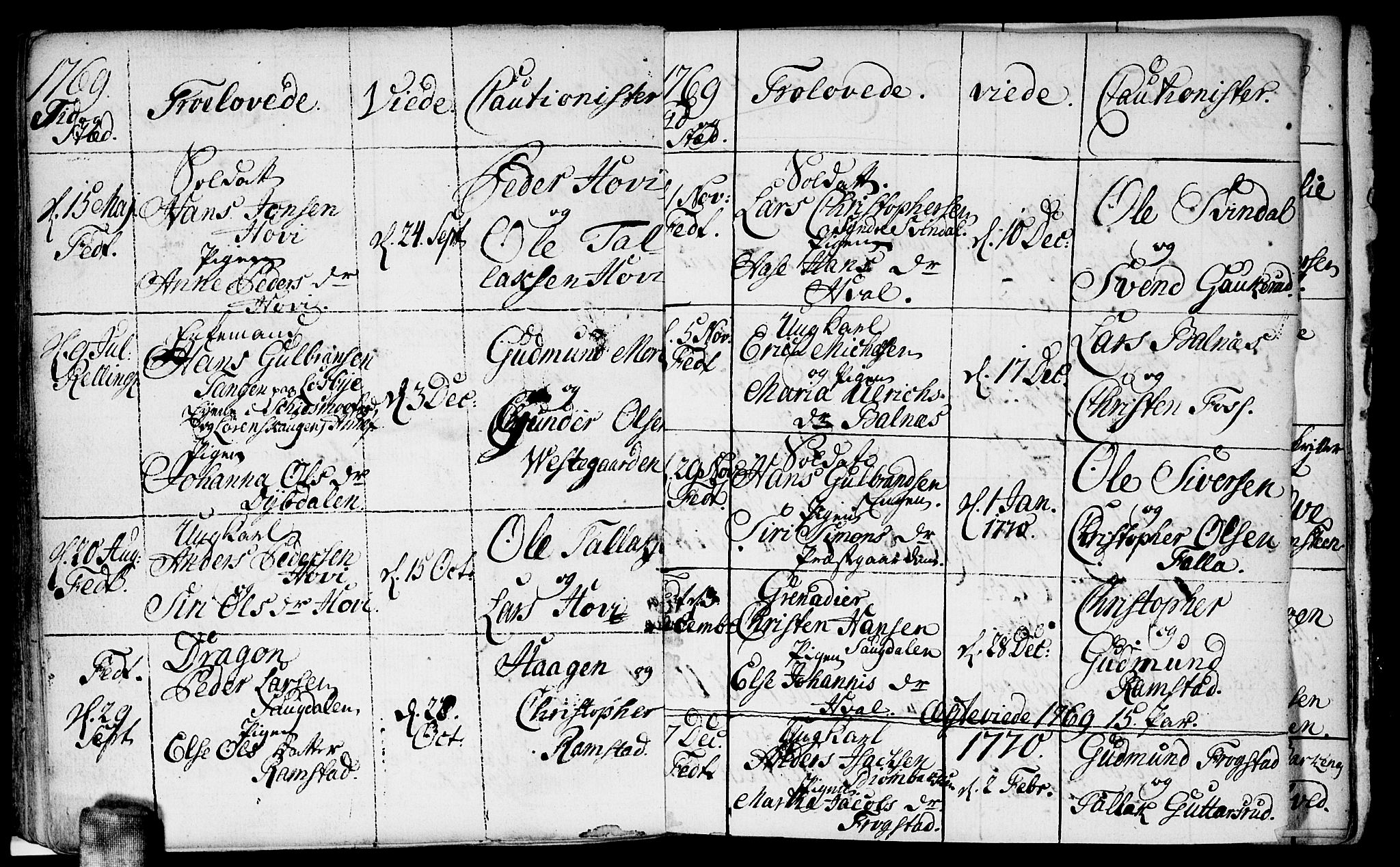 Fet prestekontor Kirkebøker, AV/SAO-A-10370a/F/Fa/L0004: Parish register (official) no. I 4, 1751-1773, p. 167