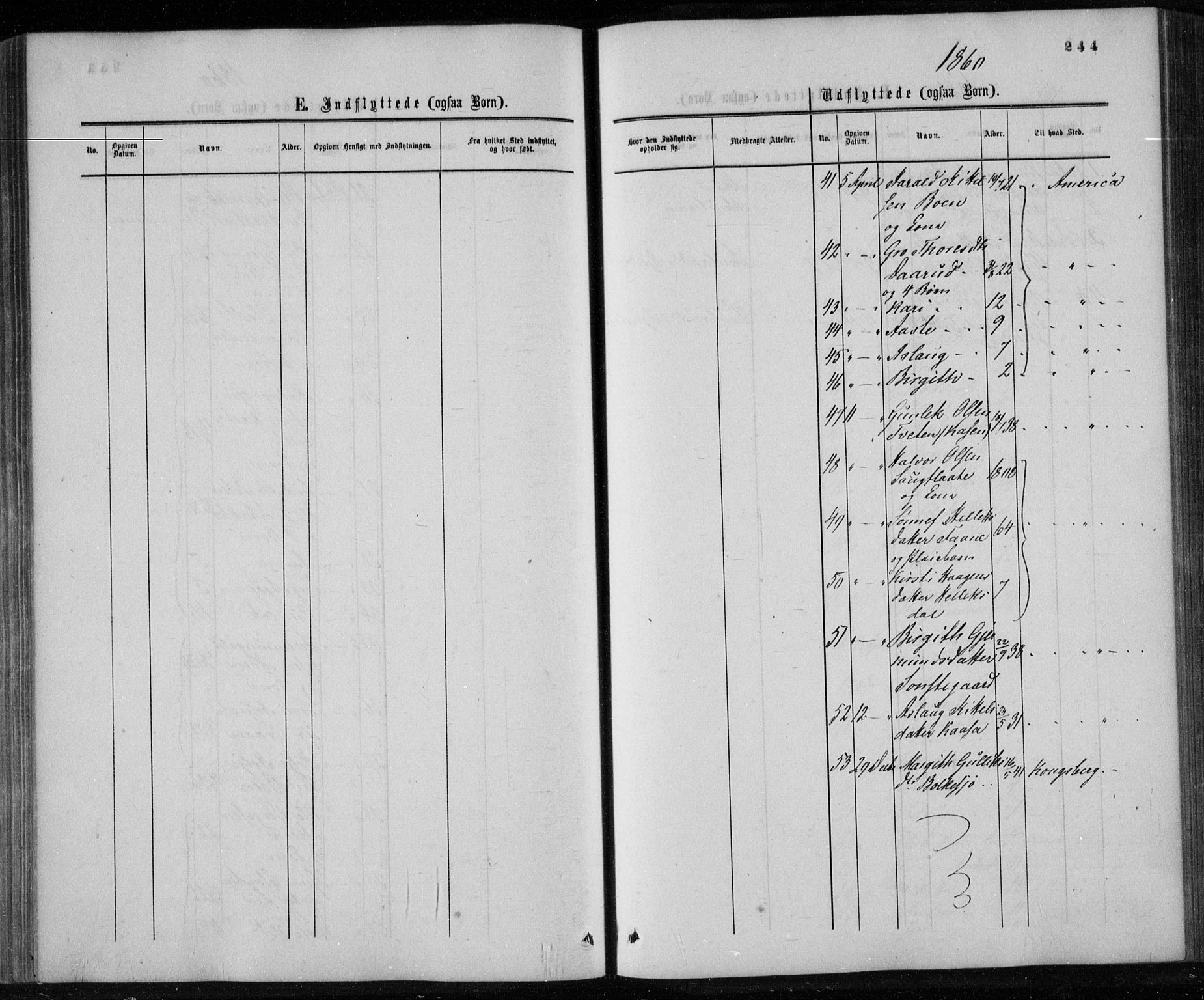 Gransherad kirkebøker, AV/SAKO-A-267/F/Fa/L0003: Parish register (official) no. I 3, 1859-1870, p. 244