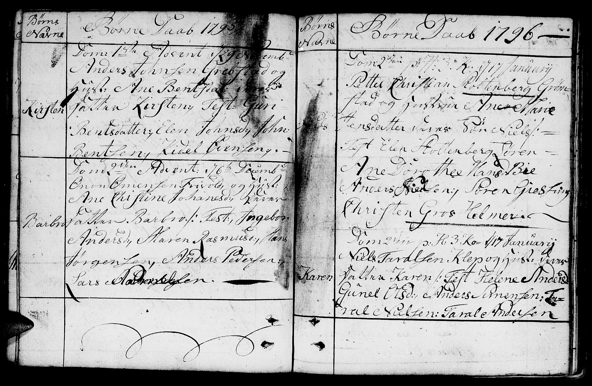 Fjære sokneprestkontor, SAK/1111-0011/F/Fb/L0005: Parish register (copy) no. B 5, 1785-1803, p. 142
