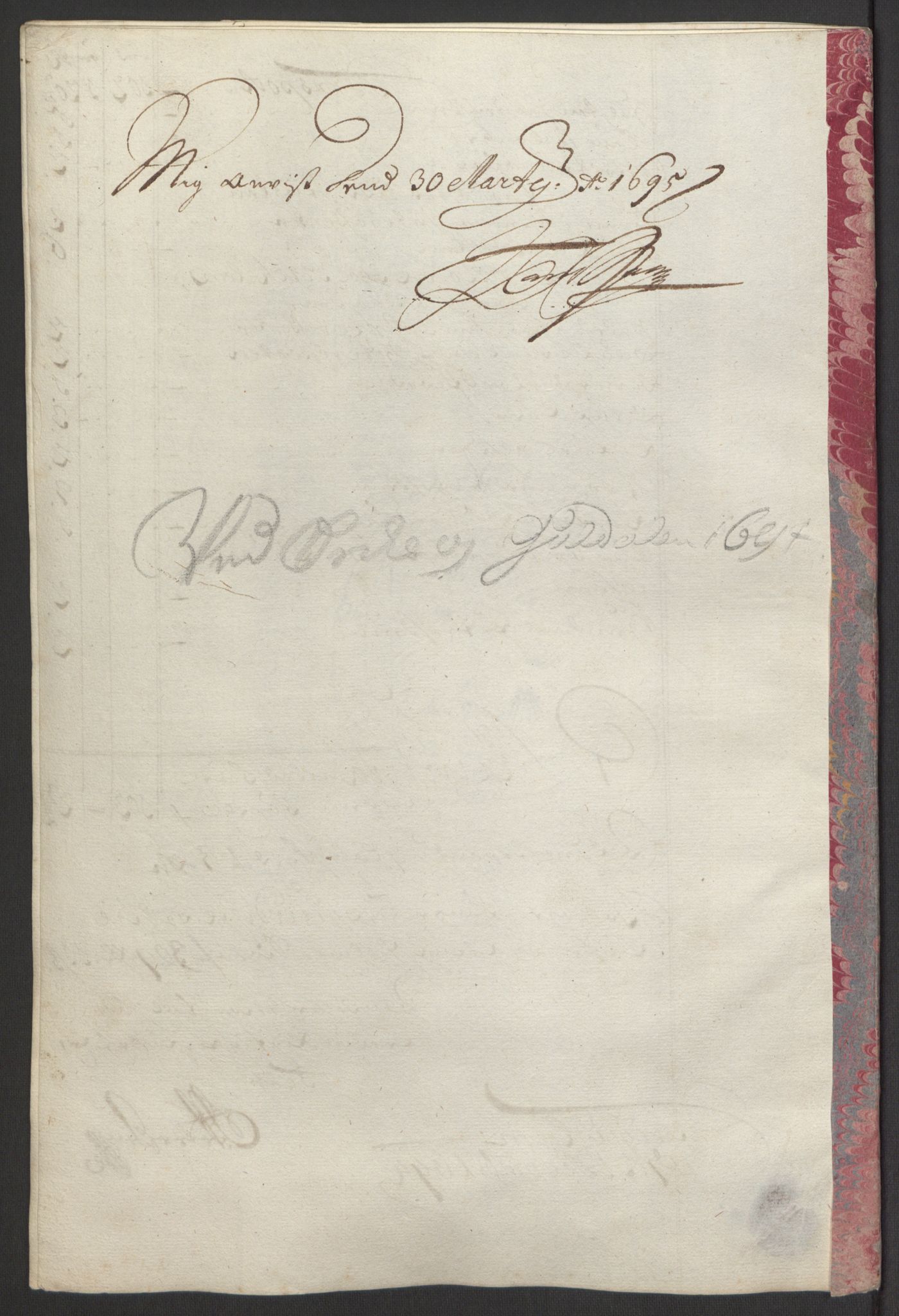 Rentekammeret inntil 1814, Reviderte regnskaper, Fogderegnskap, RA/EA-4092/R60/L3944: Fogderegnskap Orkdal og Gauldal, 1694, p. 385