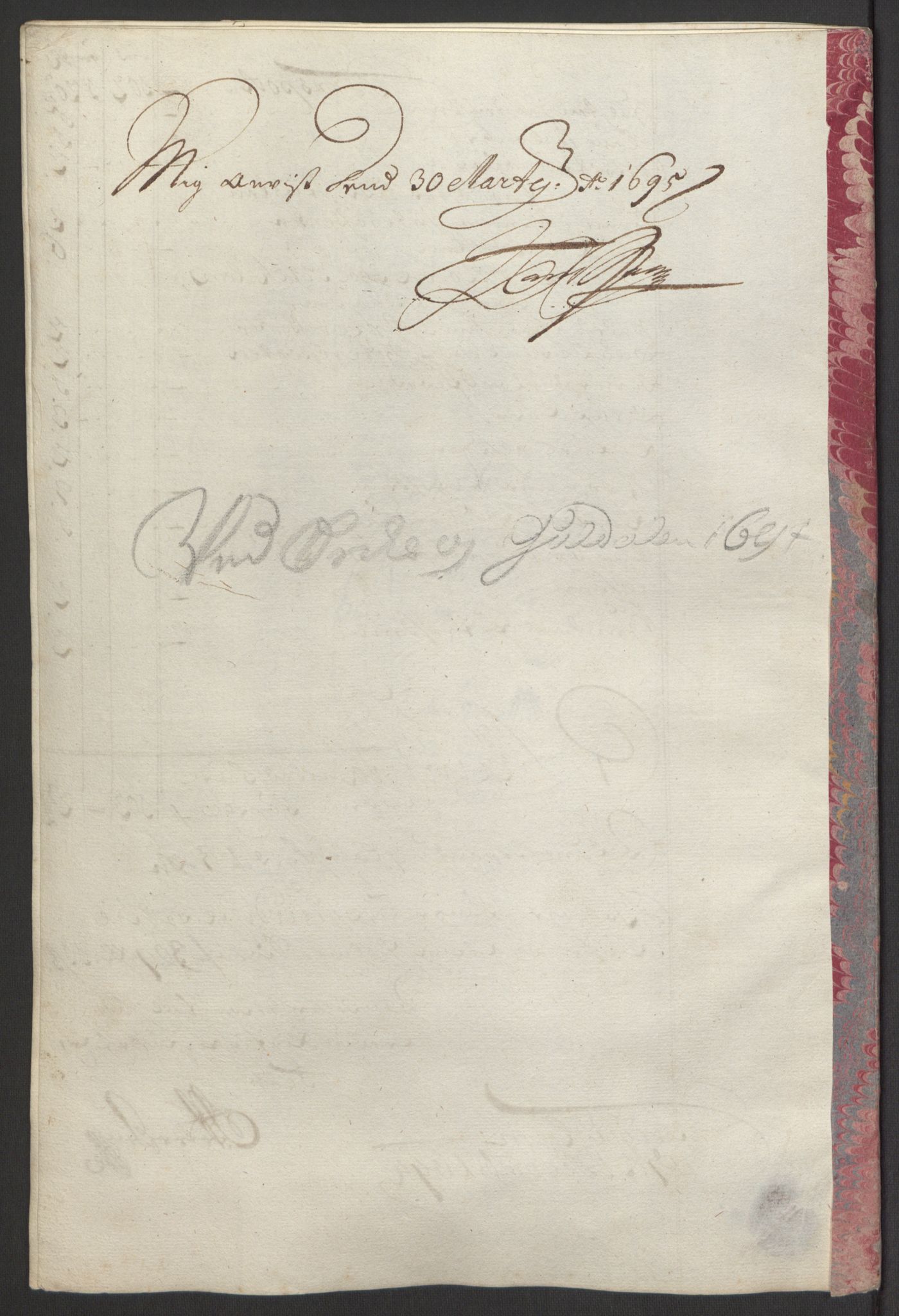 Rentekammeret inntil 1814, Reviderte regnskaper, Fogderegnskap, AV/RA-EA-4092/R60/L3944: Fogderegnskap Orkdal og Gauldal, 1694, p. 385