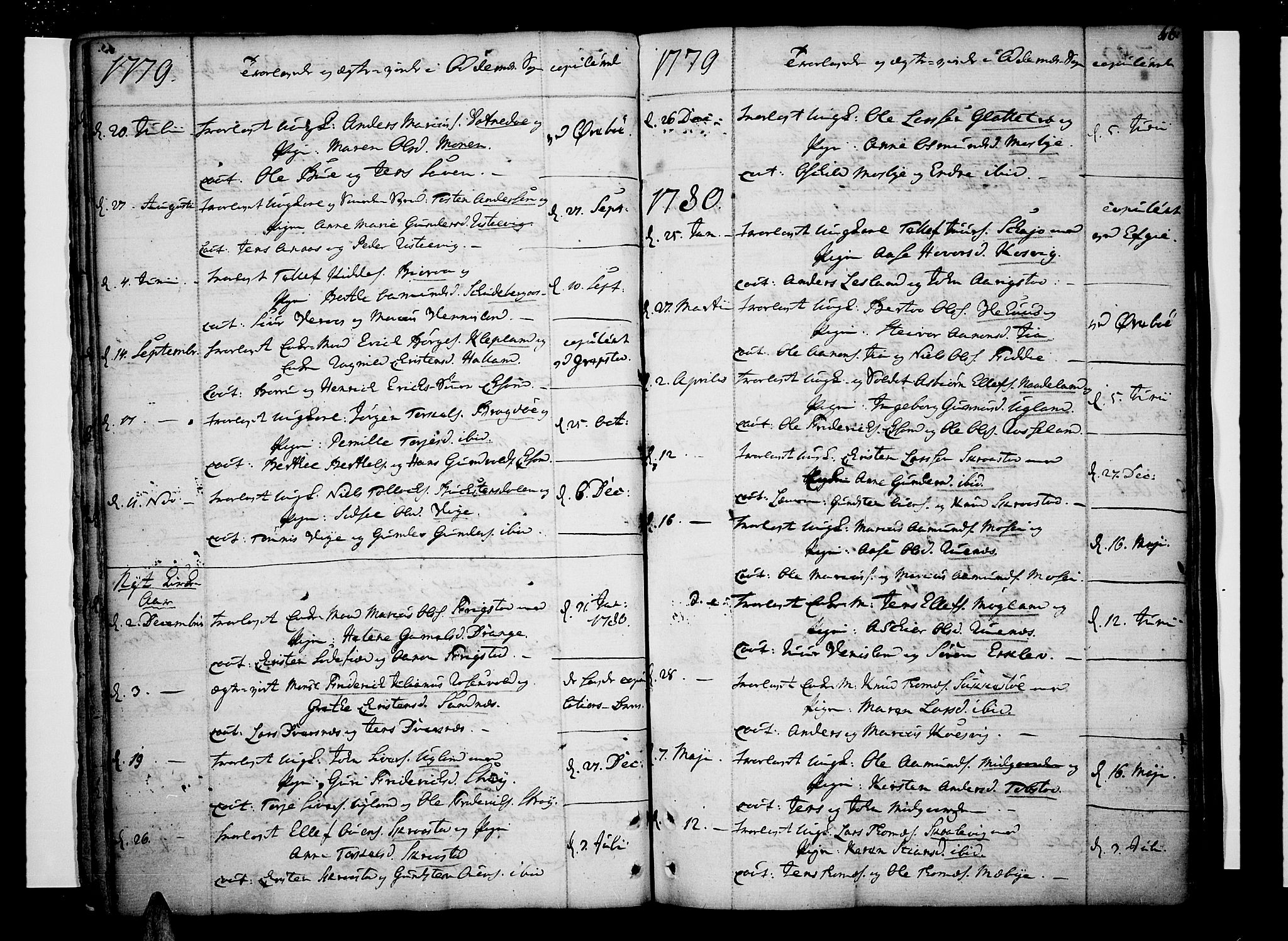 Oddernes sokneprestkontor, SAK/1111-0033/F/Fa/Faa/L0004: Parish register (official) no. A 4, 1764-1820, p. 16