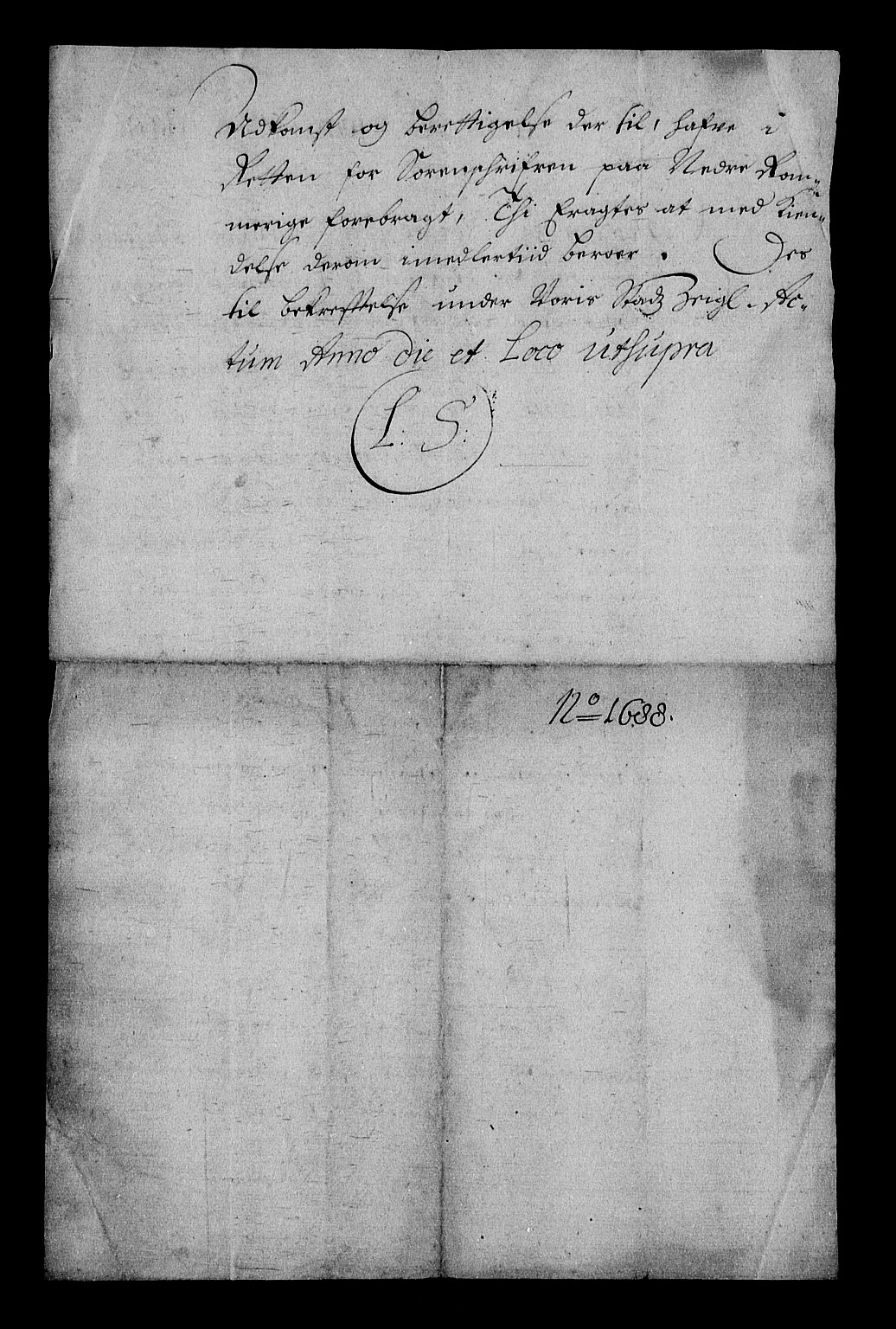 Stattholderembetet 1572-1771, RA/EA-2870/Af/L0002: Avskrifter av vedlegg til originale supplikker, nummerert i samsvar med supplikkbøkene, 1687-1689, p. 172
