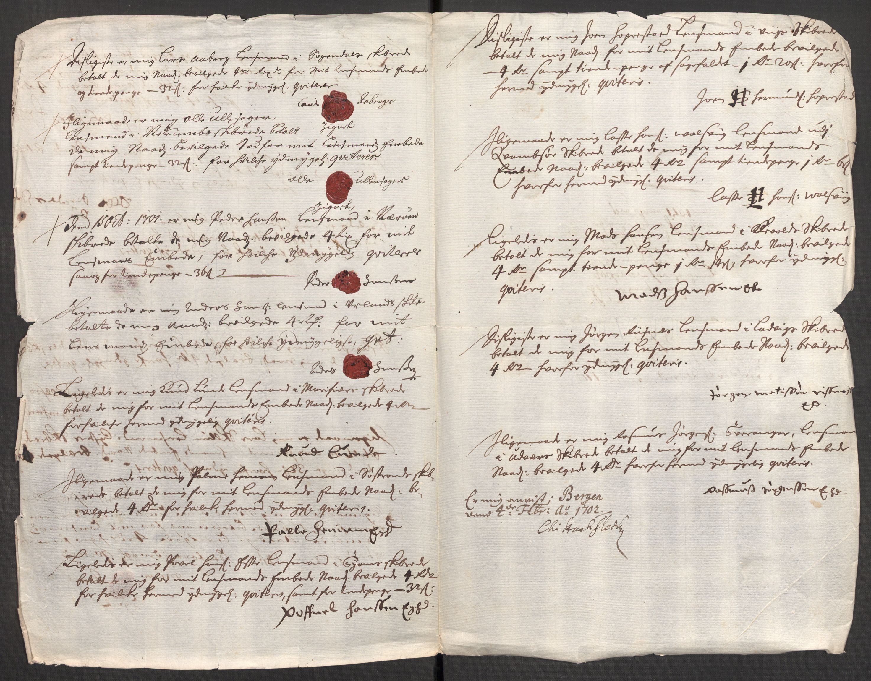 Rentekammeret inntil 1814, Reviderte regnskaper, Fogderegnskap, AV/RA-EA-4092/R52/L3311: Fogderegnskap Sogn, 1700-1701, p. 474