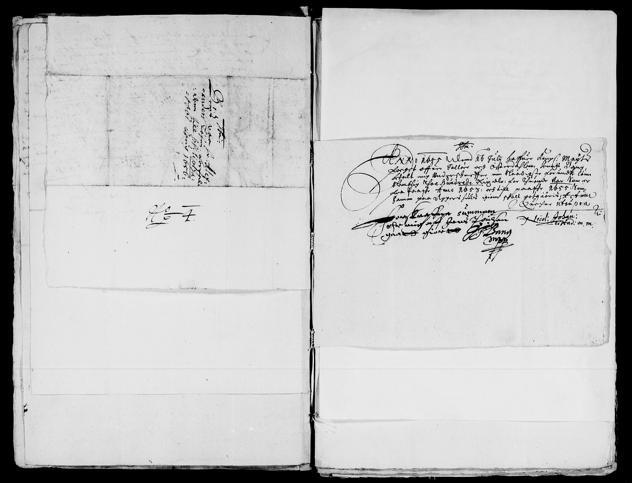 Rentekammeret inntil 1814, Reviderte regnskaper, Lensregnskaper, AV/RA-EA-5023/R/Rb/Rba/L0234: Akershus len, 1651-1656