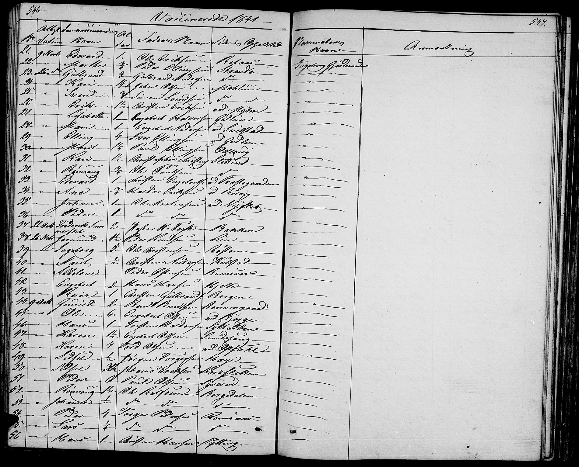 Ringebu prestekontor, SAH/PREST-082/H/Ha/Hab/L0002: Parish register (copy) no. 2, 1839-1853, p. 546-547