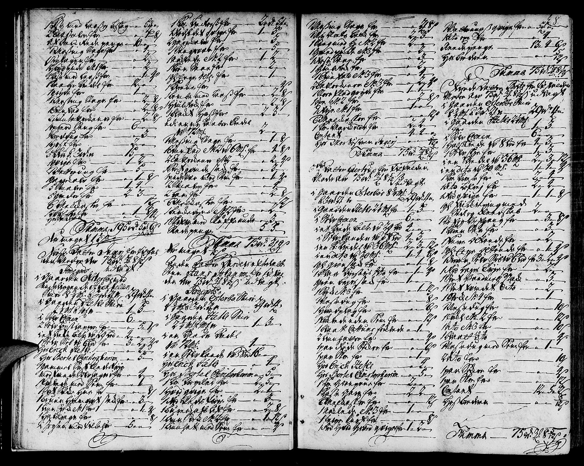 Ytre Sogn tingrett, AV/SAB-A-2601/1/H/Ha/L0006a: Skifteprotokoll, 1740-1743, p. 7b-8a