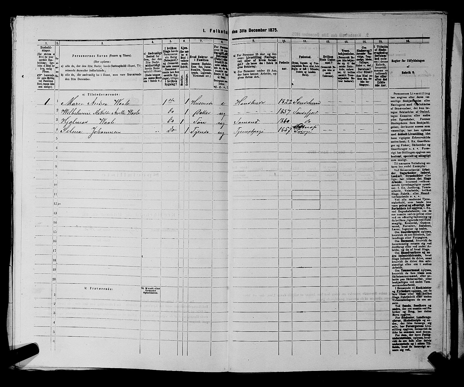 SAKO, 1875 census for 0706B Sandeherred/Sandefjord, 1875, p. 363