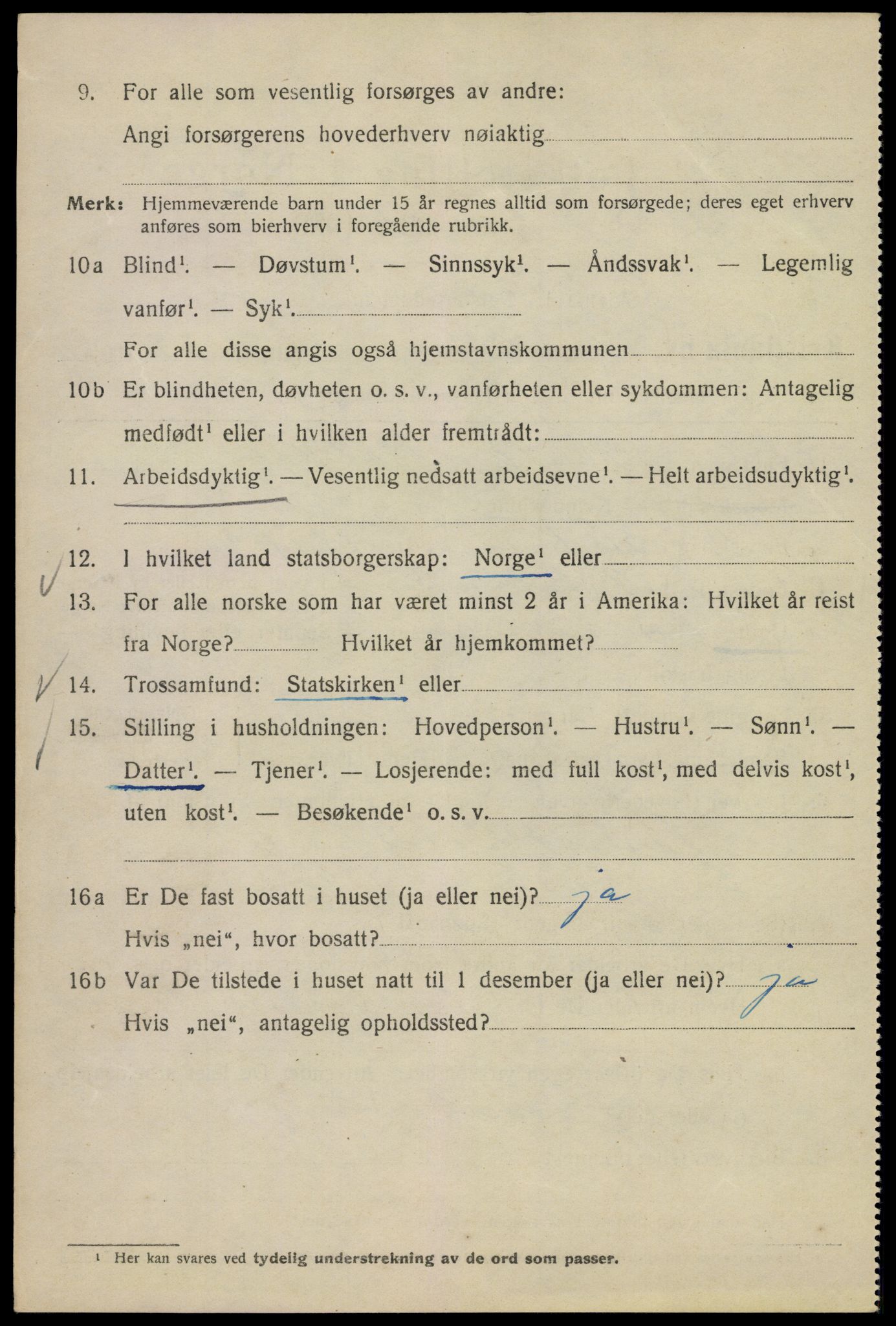SAO, 1920 census for Kristiania, 1920, p. 575808