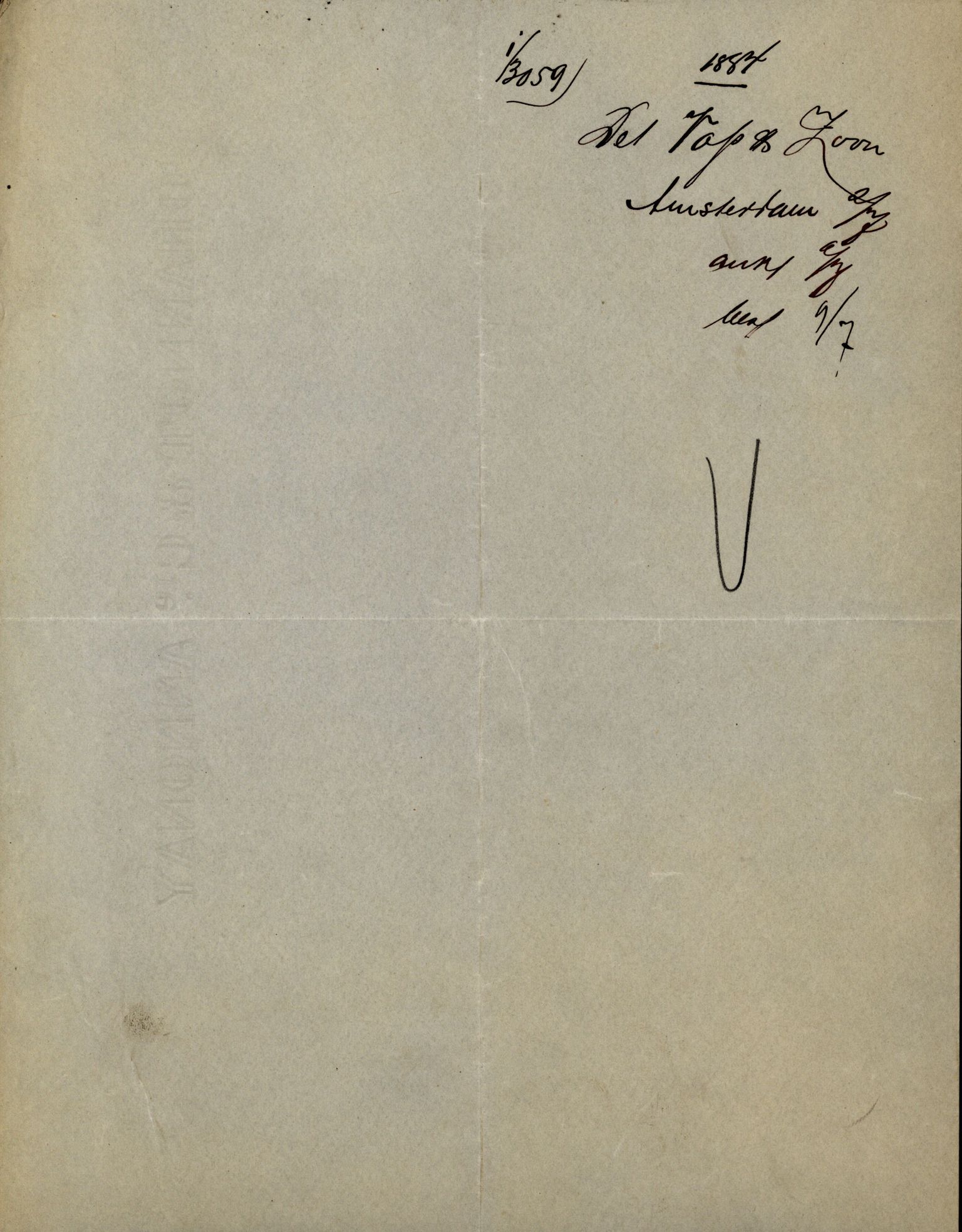 Pa 63 - Østlandske skibsassuranceforening, VEMU/A-1079/G/Ga/L0017/0014: Havaridokumenter / Petrus, Vera, Venus, Iphigenia, Jarlsberg, Harmonia, 1884, p. 86