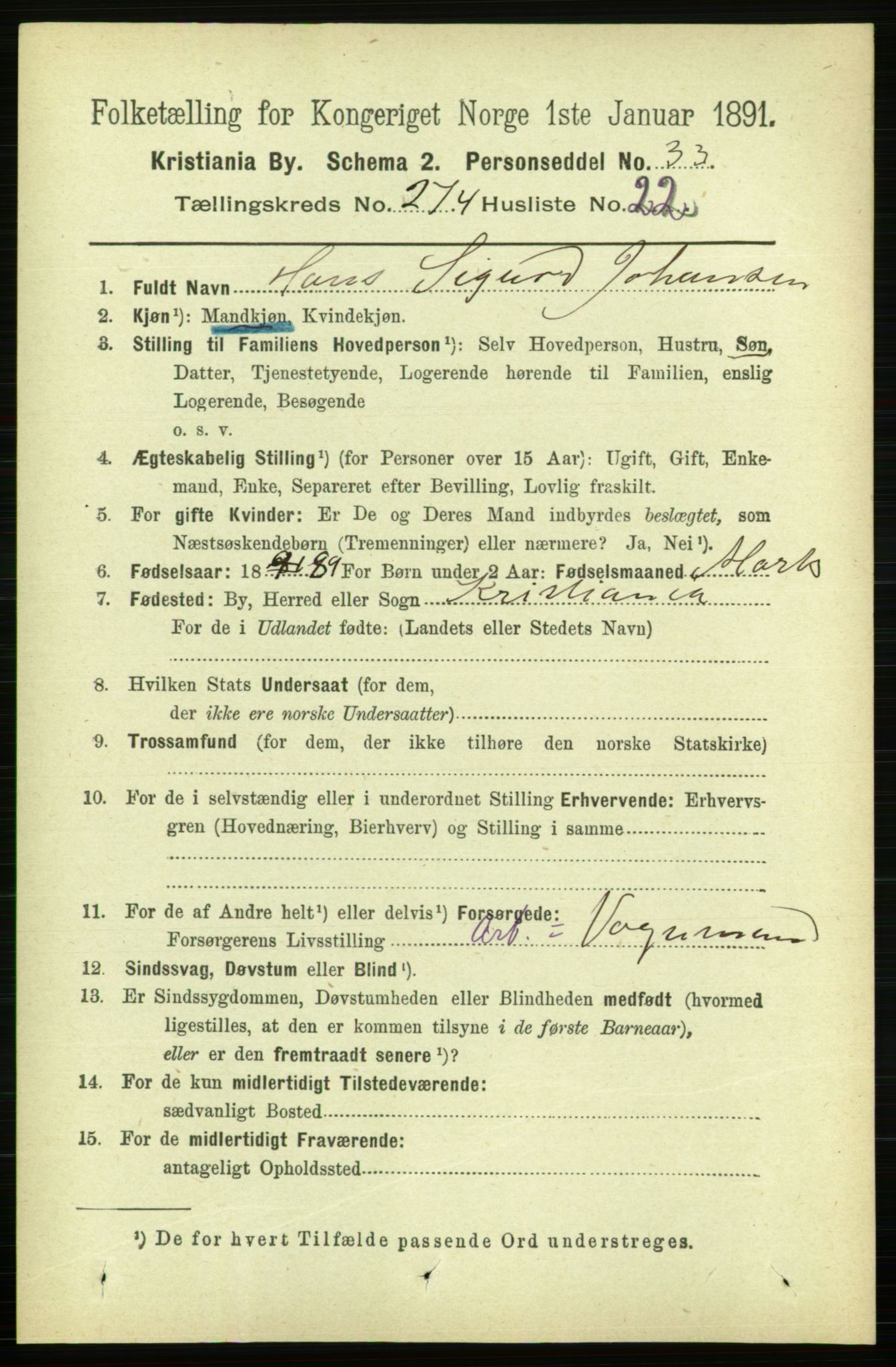 RA, 1891 census for 0301 Kristiania, 1891, p. 166861