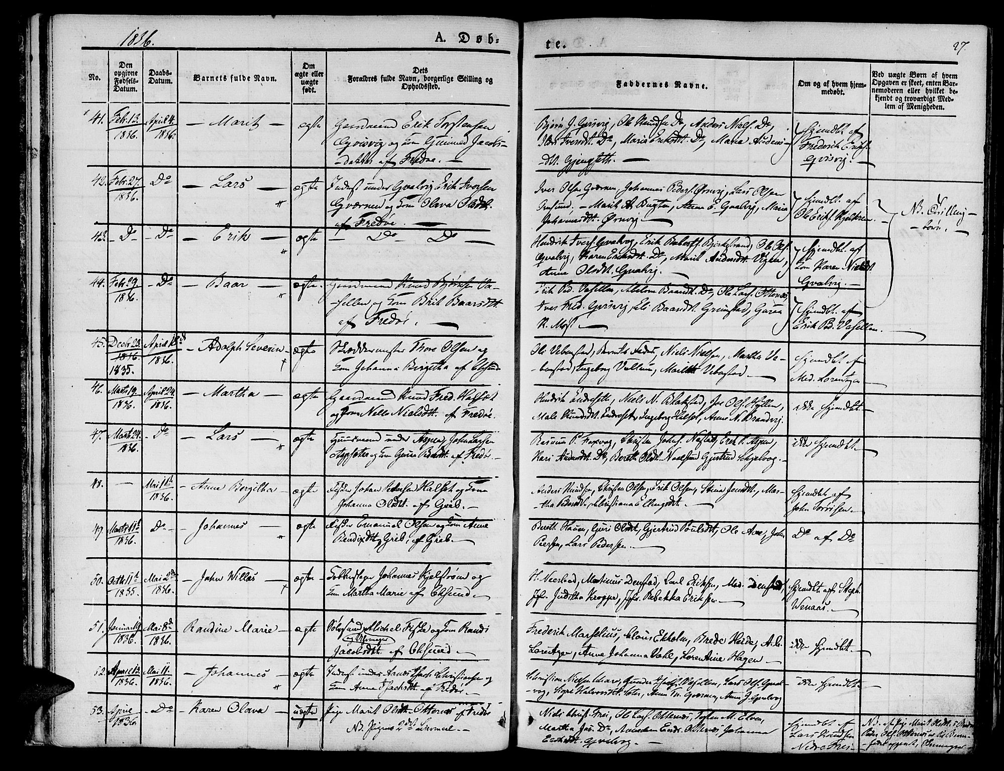 Ministerialprotokoller, klokkerbøker og fødselsregistre - Møre og Romsdal, SAT/A-1454/572/L0843: Parish register (official) no. 572A06, 1832-1842, p. 27