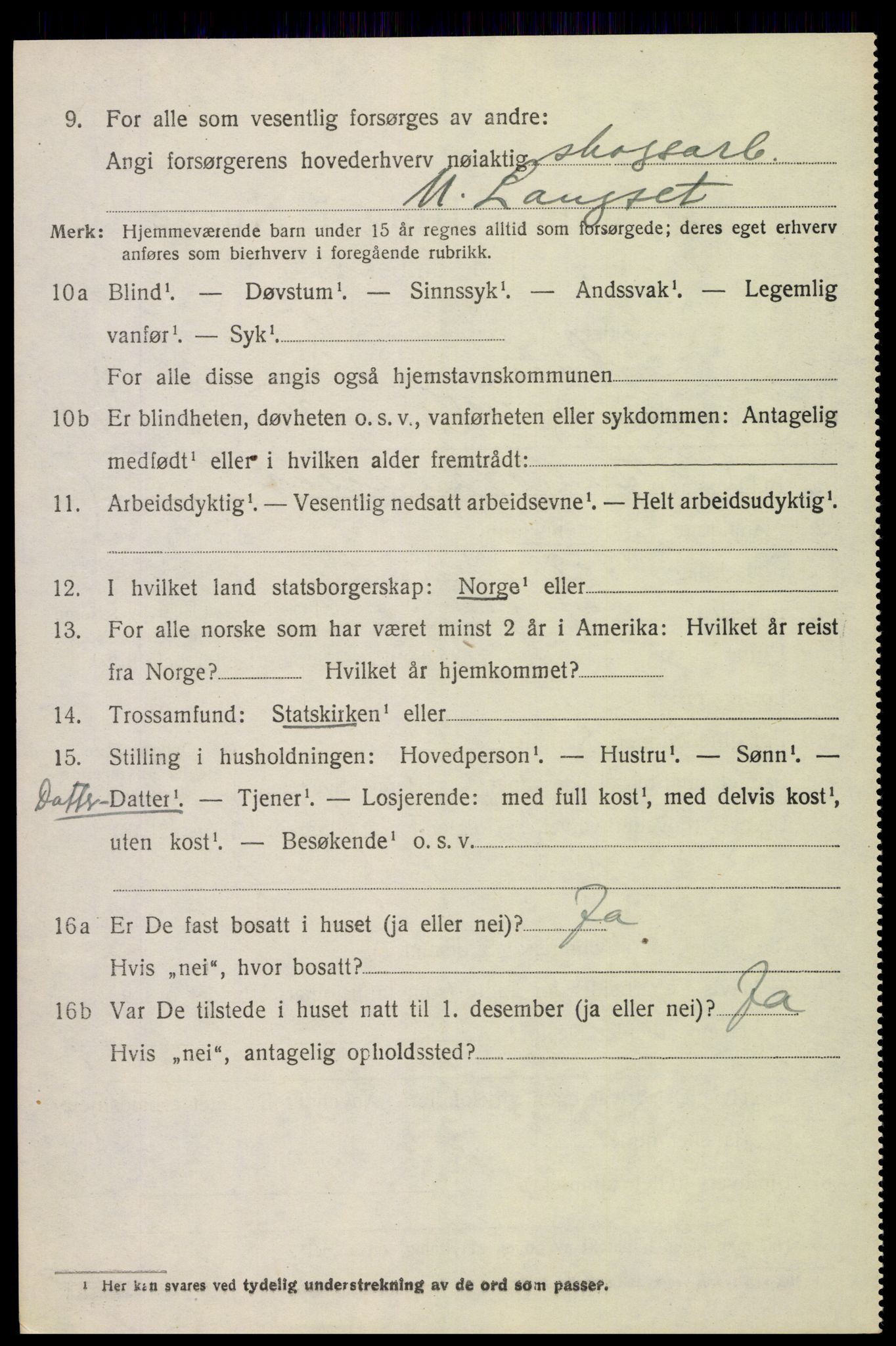 SAH, 1920 census for Løten, 1920, p. 8432